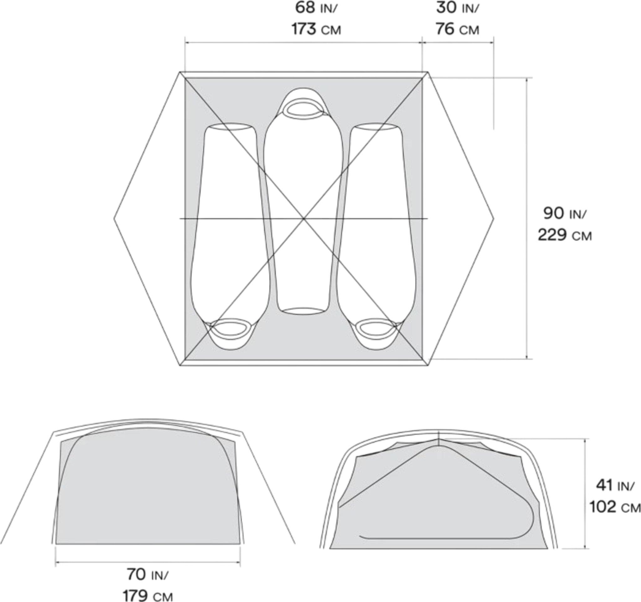 Product gallery image number 13 for product Mineral King Tent 3 Person