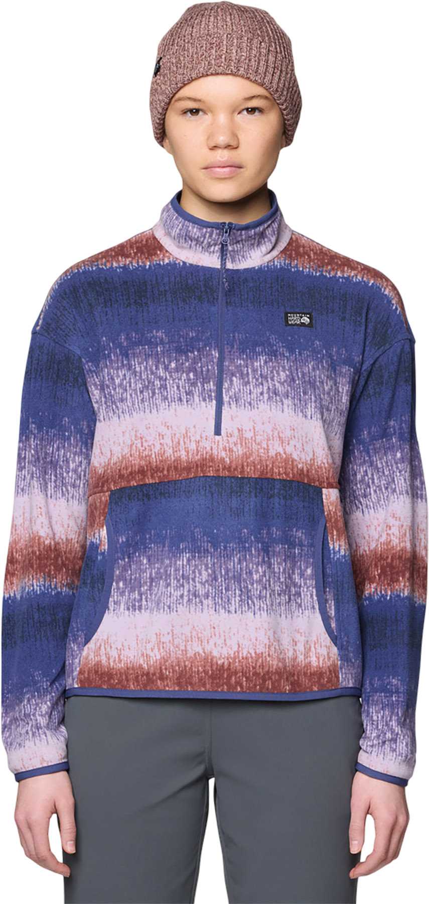 Bourbon Brown Gradient Stripe