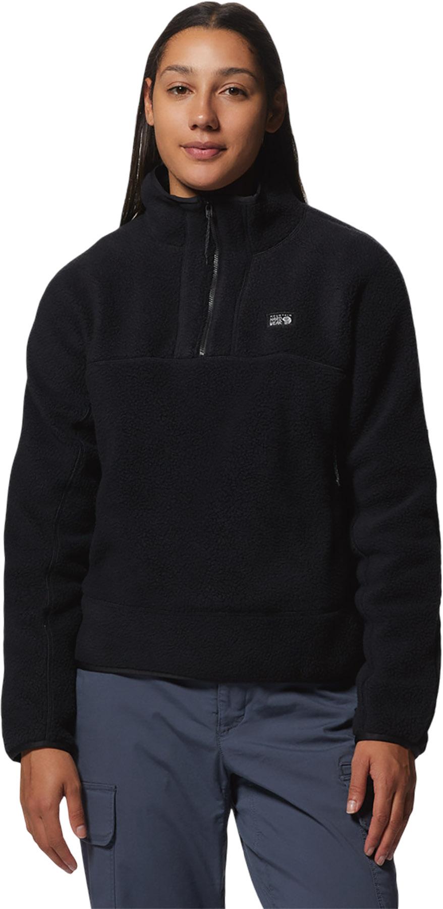 Image de produit pour Chandail en molleton à demi-glissière HiCamp - Femme