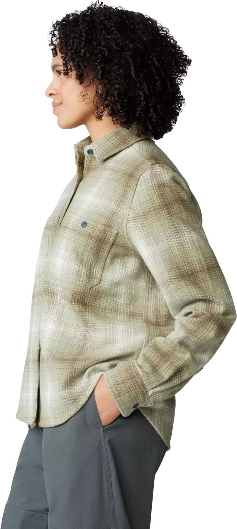 Numéro de l'image de la galerie de produits 4 pour le produit Chemise à manches longues Plusher - Femme