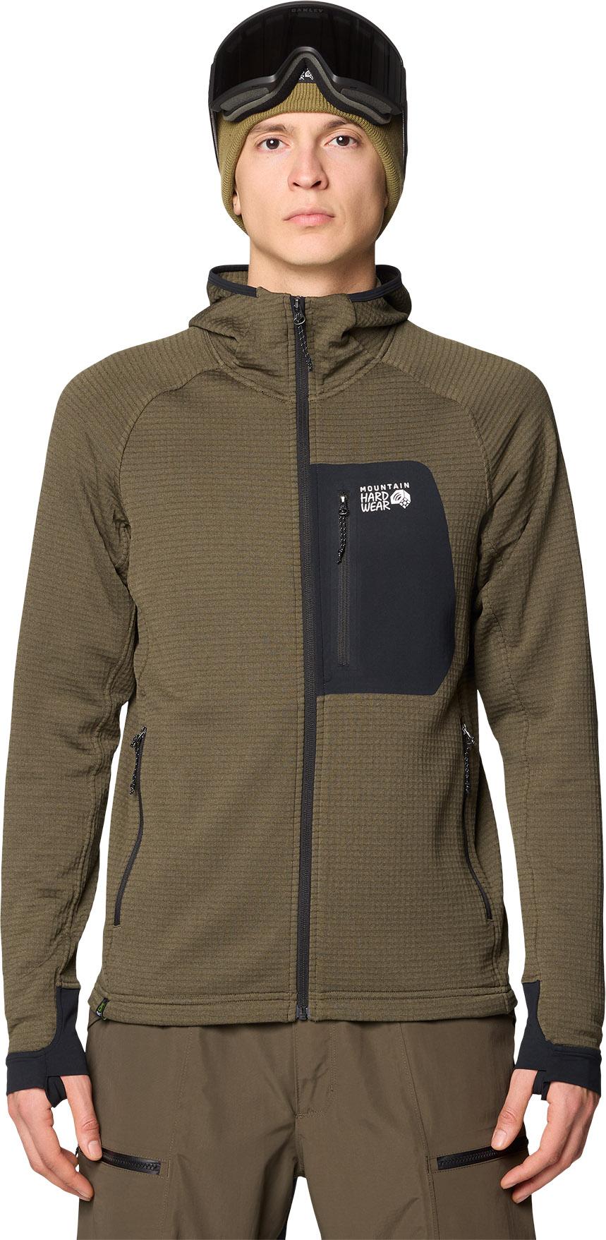 Product image for Polartec Power Grid Full Zip Hoody - Men's