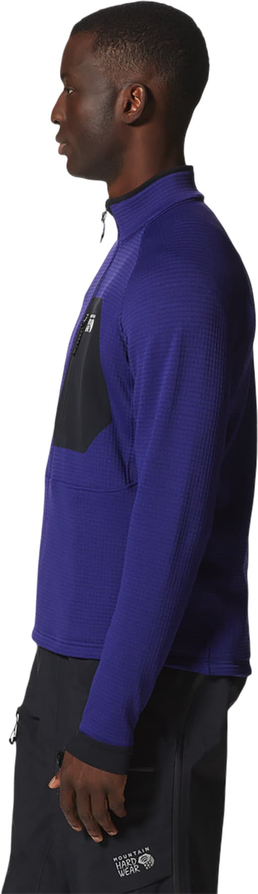 Numéro de l'image de la galerie de produits 5 pour le produit Manteau à demi-glissière Polartec Power Grid - Homme