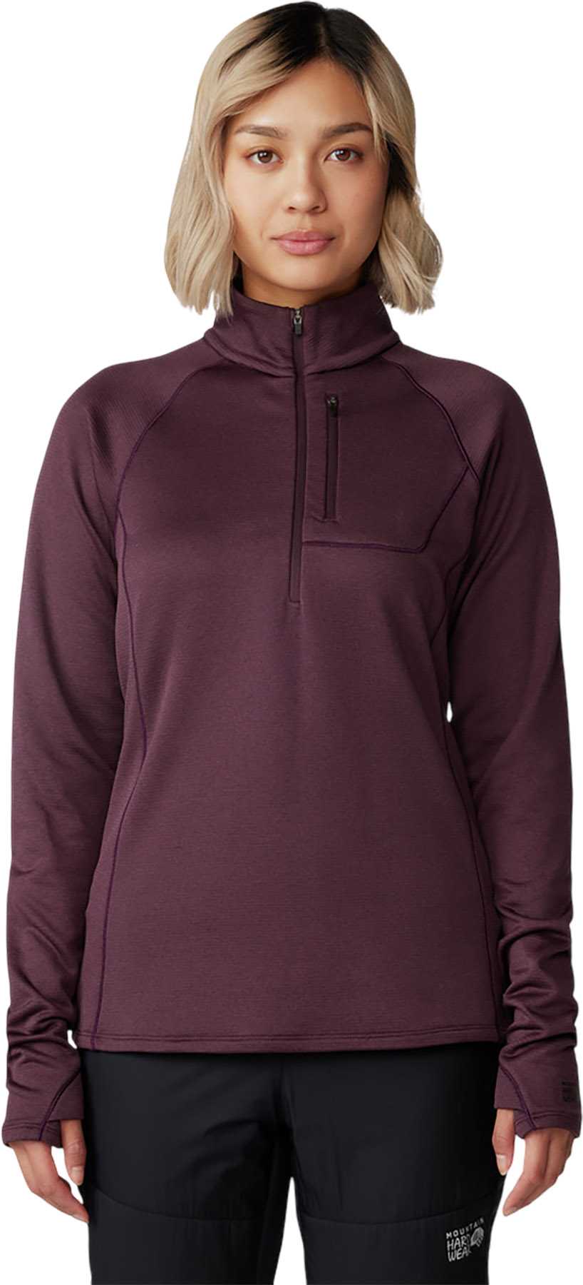 Image de produit pour Manteau à demi-glissière Glacial Trail - Femme