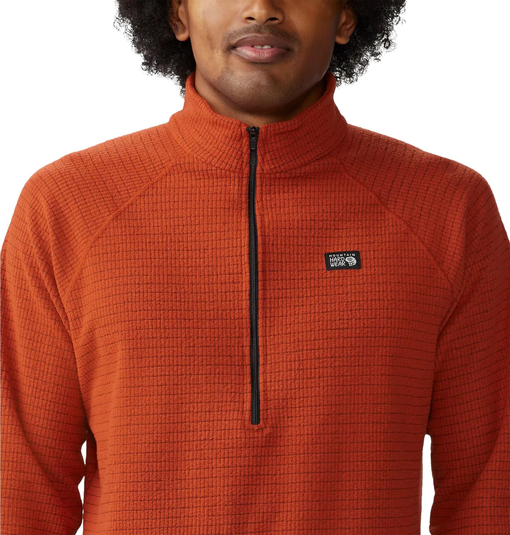 Product gallery image number 3 for product Summit Grid Half Zip Sweatshirt - Men's