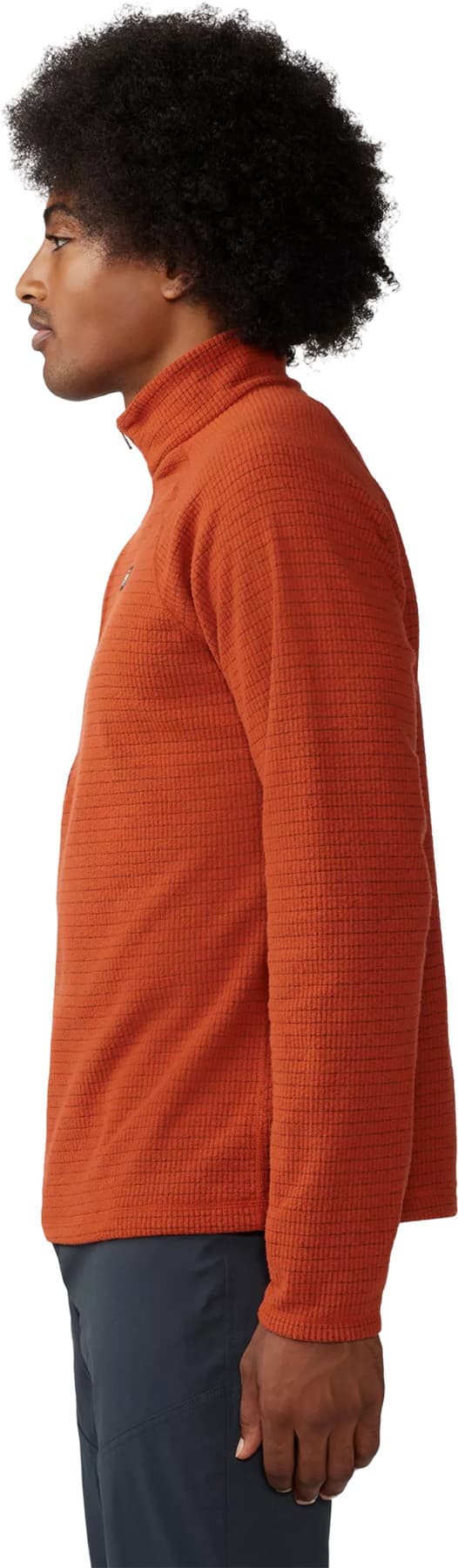 Product gallery image number 4 for product Summit Grid Half Zip Sweatshirt - Men's