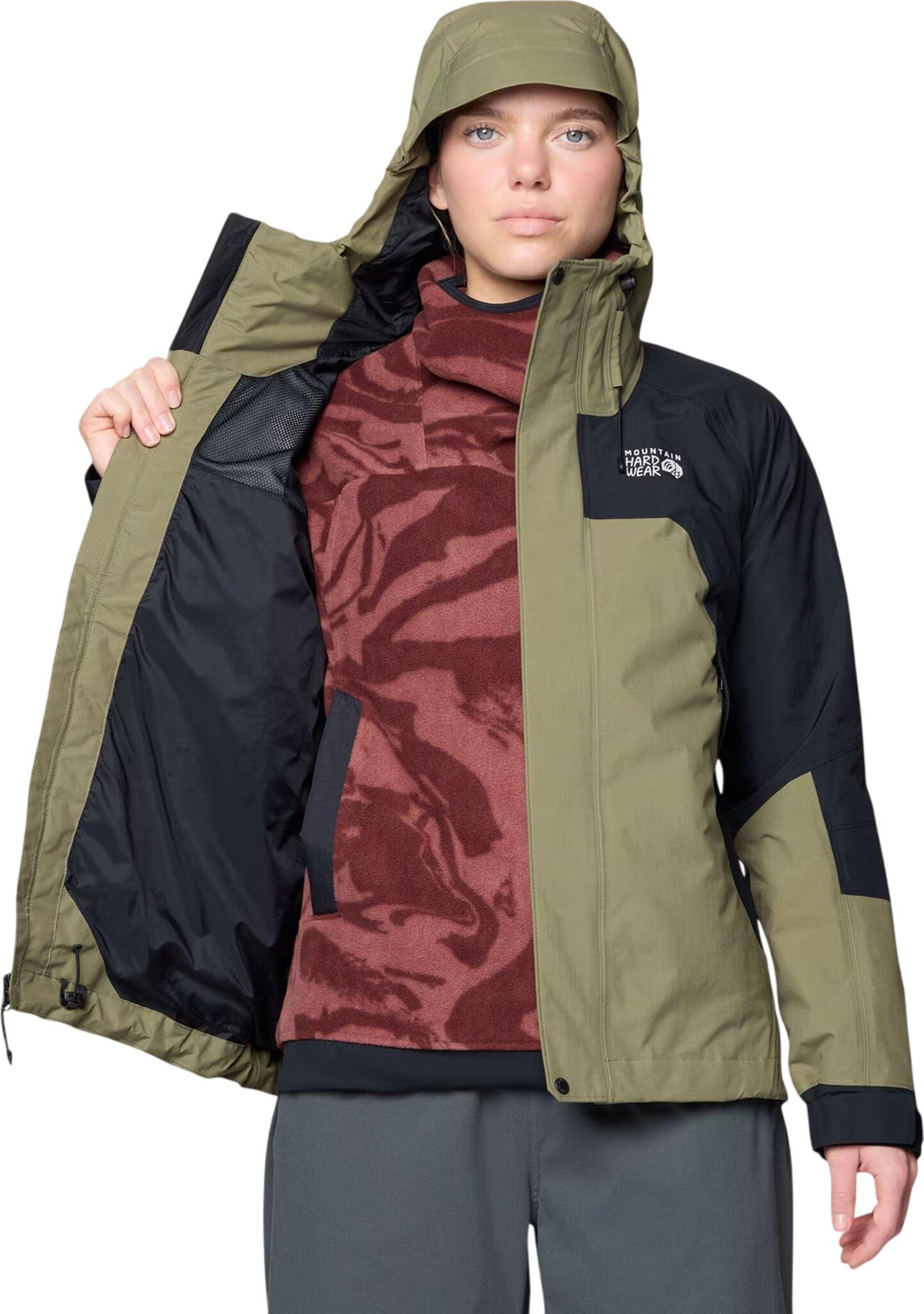 Product gallery image number 6 for product Dry Times Hooded Rain Jacket - Women's
