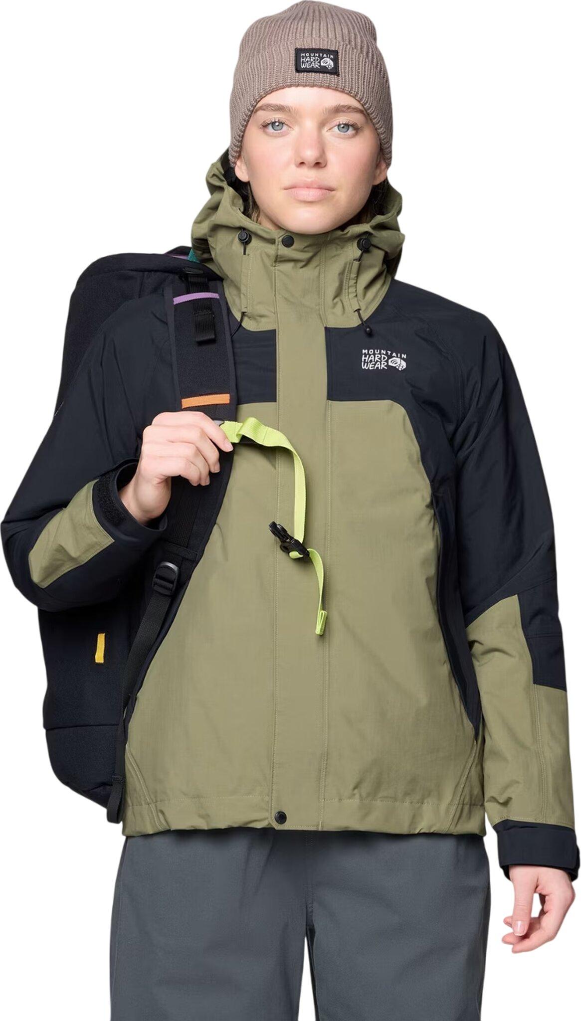 Product gallery image number 5 for product Dry Times Hooded Rain Jacket - Women's