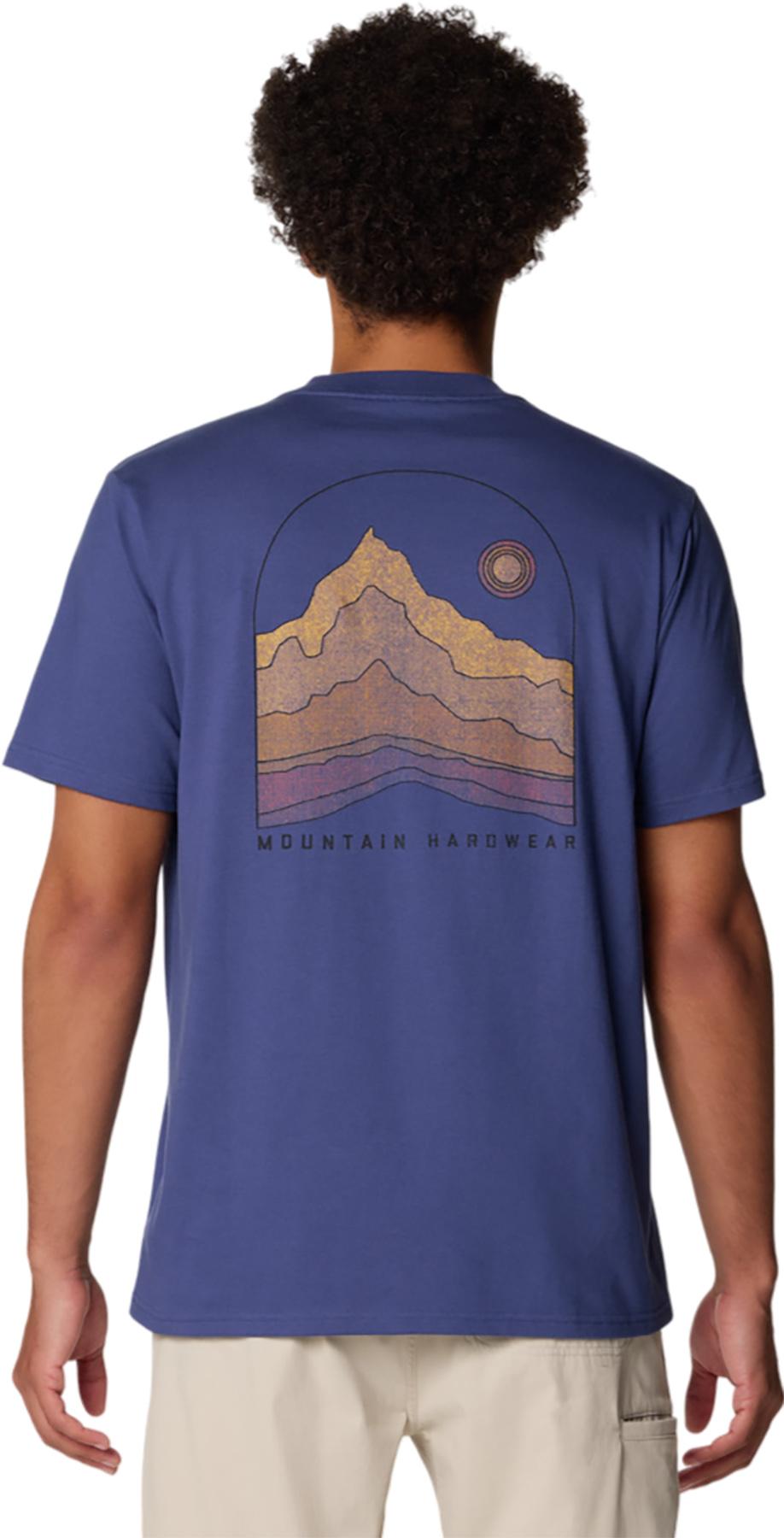 Product gallery image number 2 for product Mountain Sunset Short Sleeve T-shirt - Men's