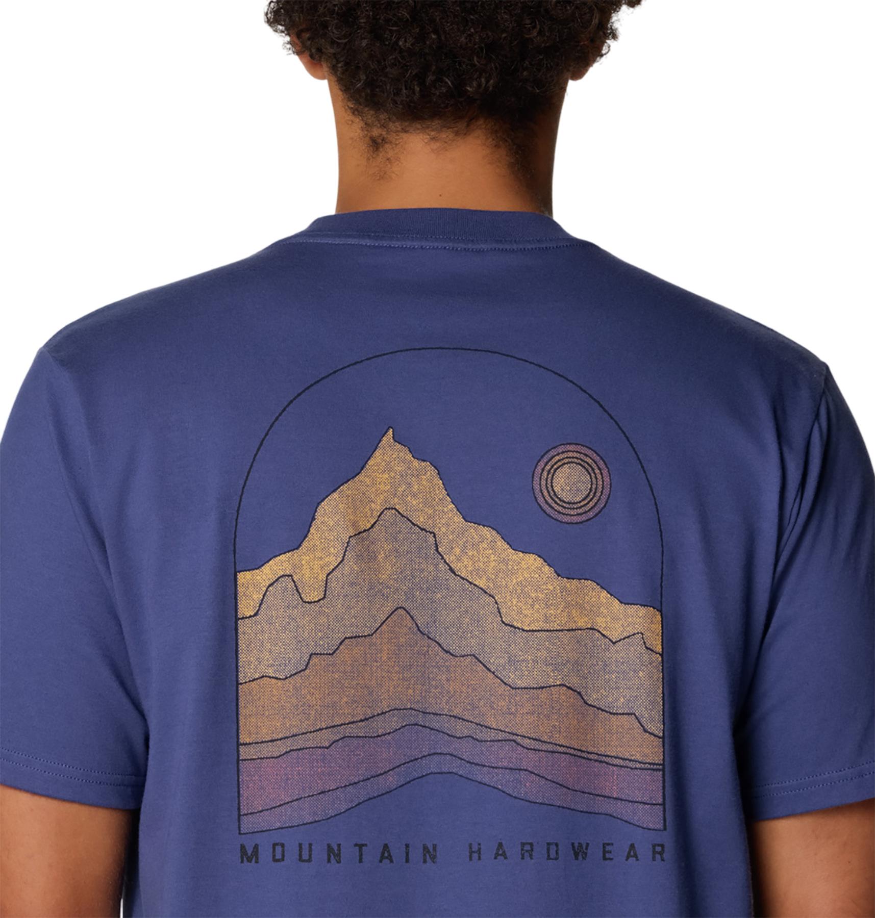 Product gallery image number 4 for product Mountain Sunset Short Sleeve T-shirt - Men's