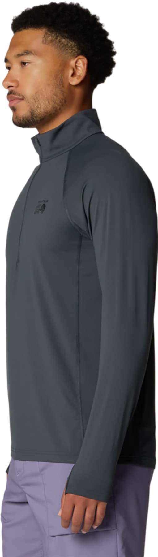 Numéro de l'image de la galerie de produits 3 pour le produit Couche de base pour le haut à demi-glissière Crater Lake - Homme