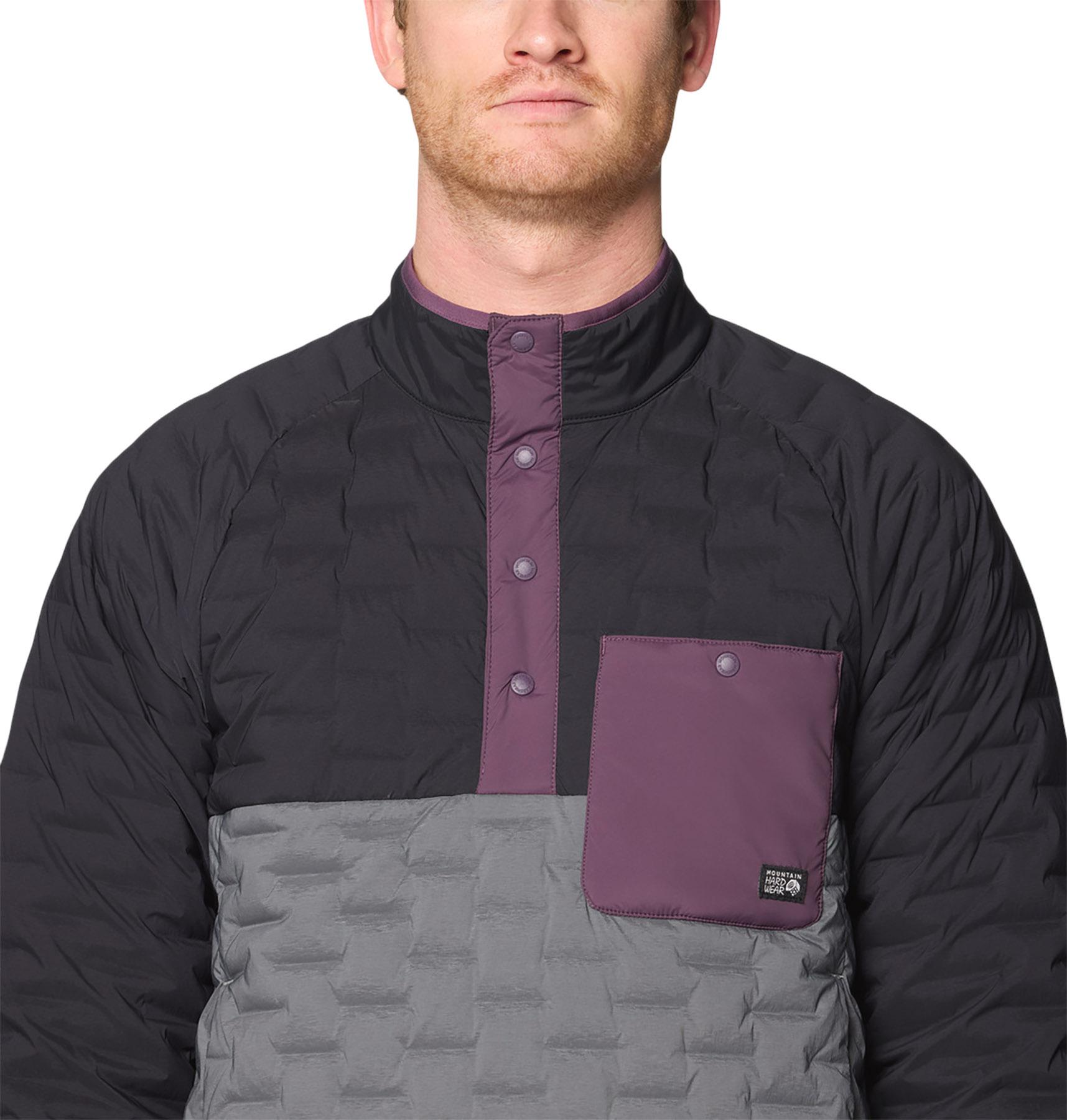 Product gallery image number 4 for product Stretchdown Light Snap Neck Pullover - Men's
