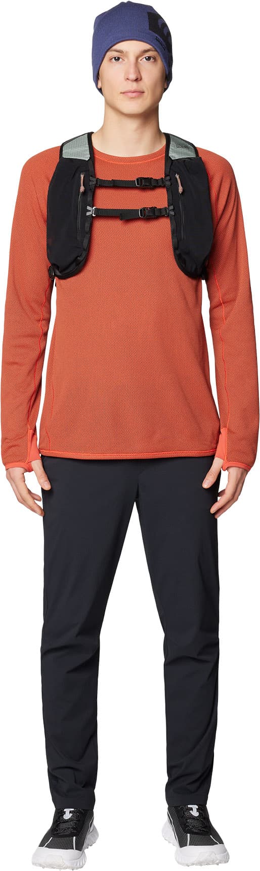 Product gallery image number 7 for product Airmesh Long Sleeve Technical Base Layer Top - Men's