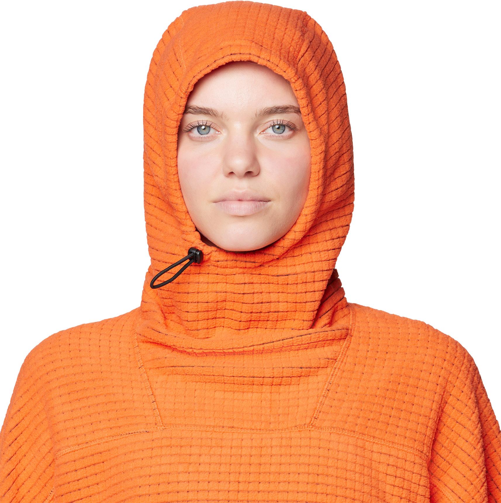 Product gallery image number 3 for product Chandail à capuchon Summit Grid Big Grid - Femme