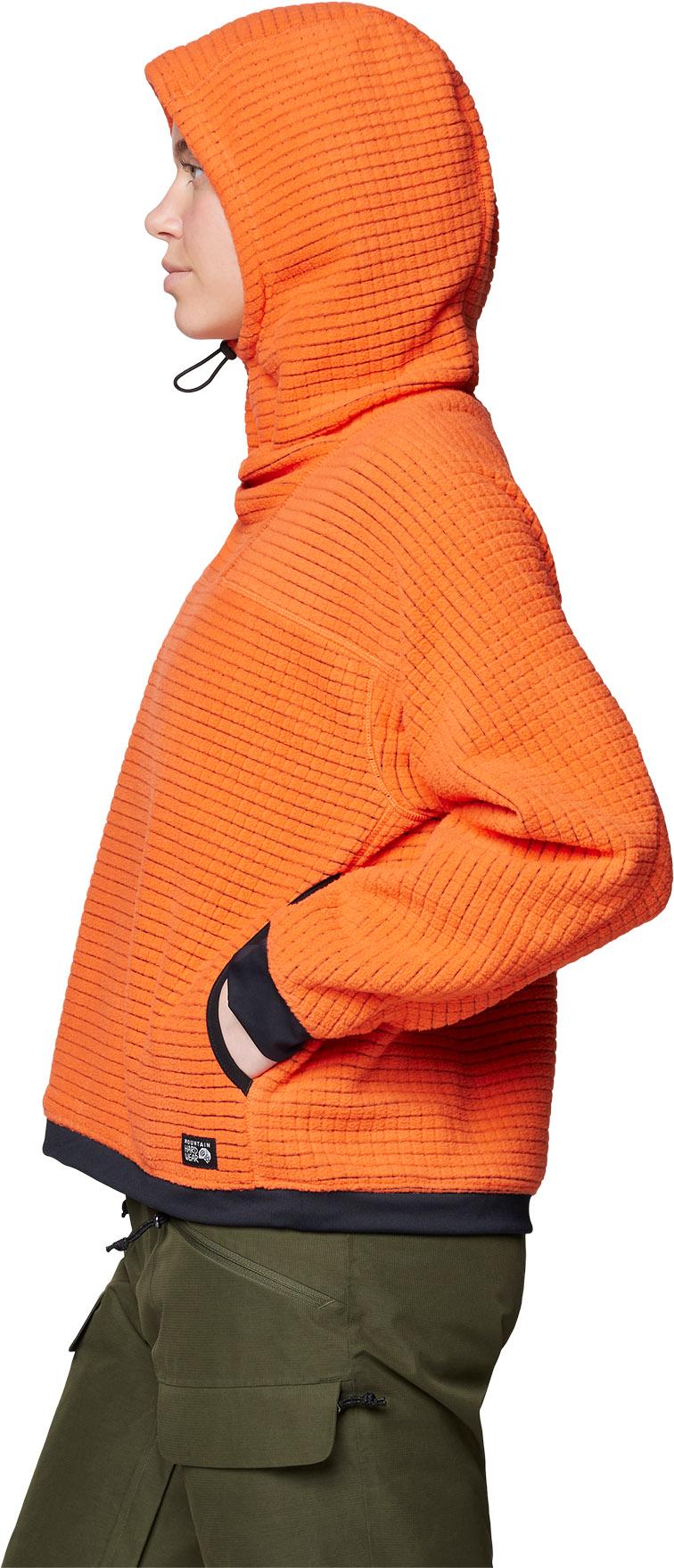 Product gallery image number 5 for product Chandail à capuchon Summit Grid Big Grid - Femme