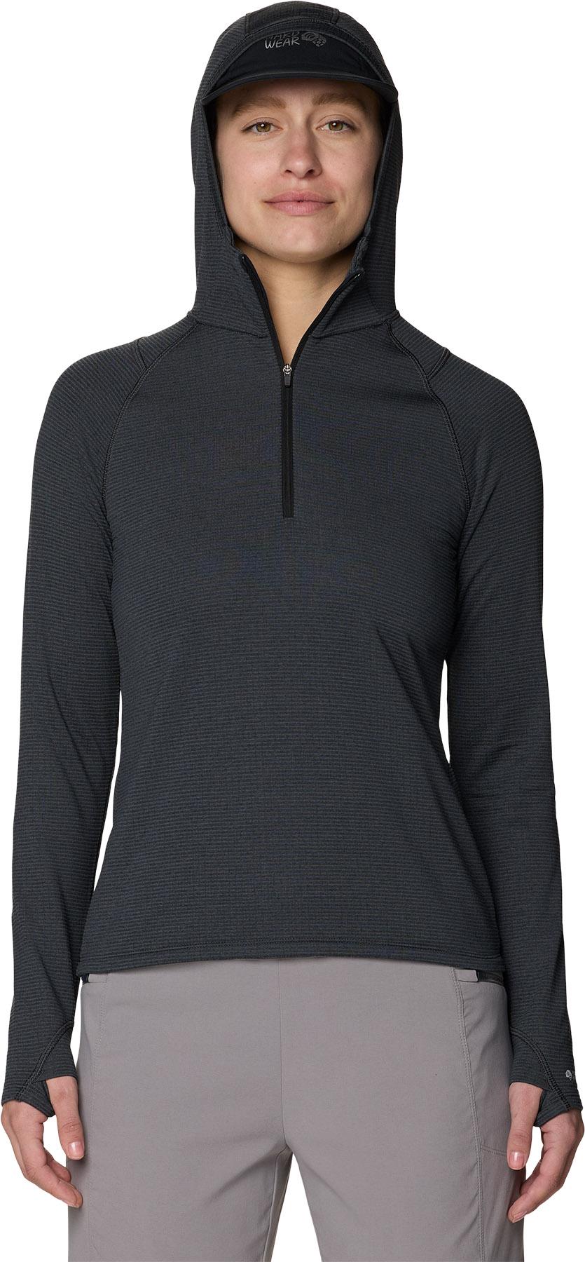 Product gallery image number 5 for product Crater Lake Heavyweight Half Zip Hoody - Women's