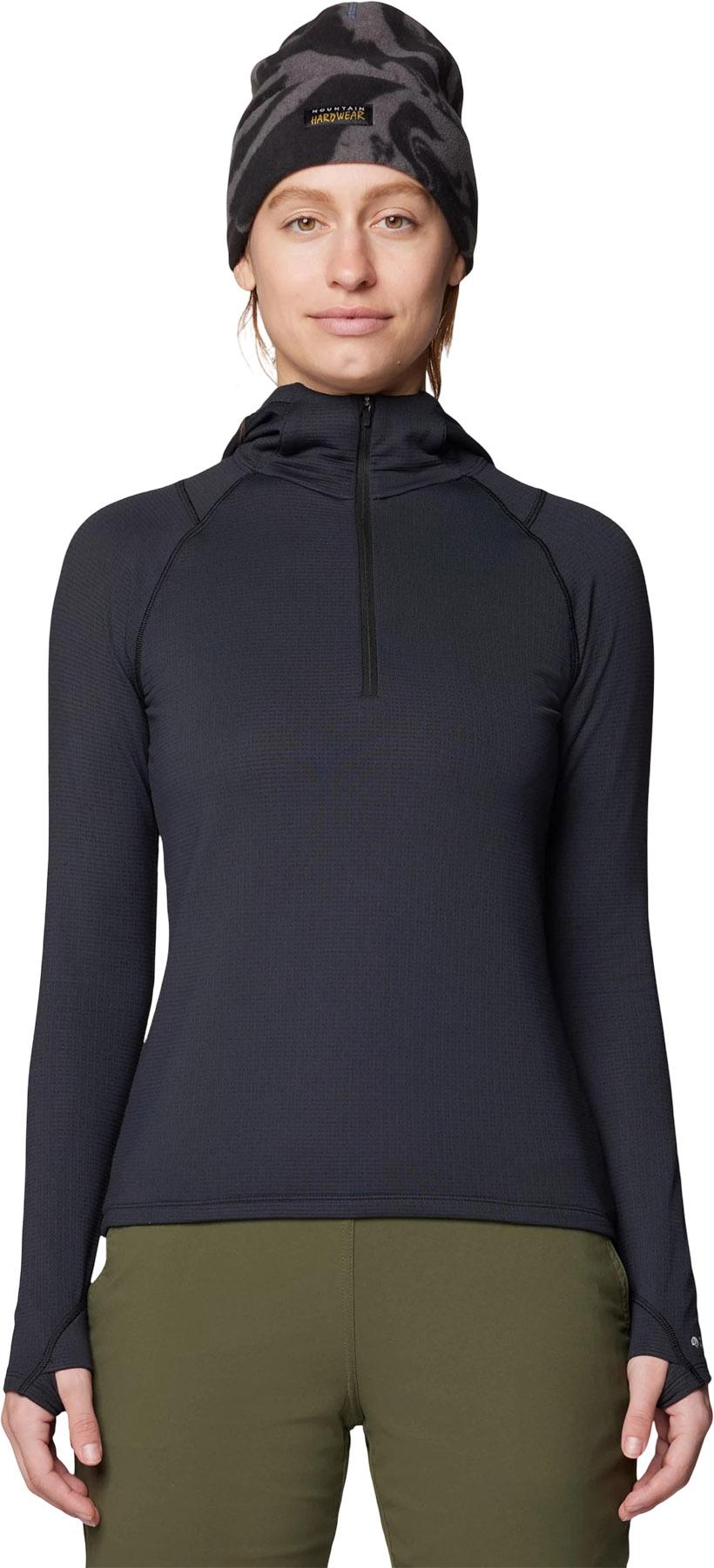 Product gallery image number 5 for product Crater Lake Heavyweight Half Zip Hoody - Women's
