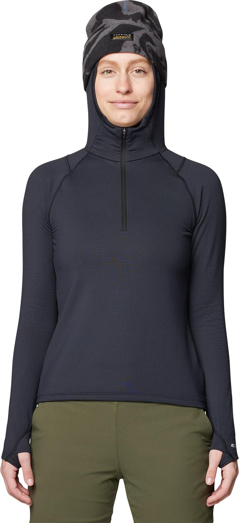 Product gallery image number 8 for product Crater Lake Heavyweight Half Zip Hoody - Women's