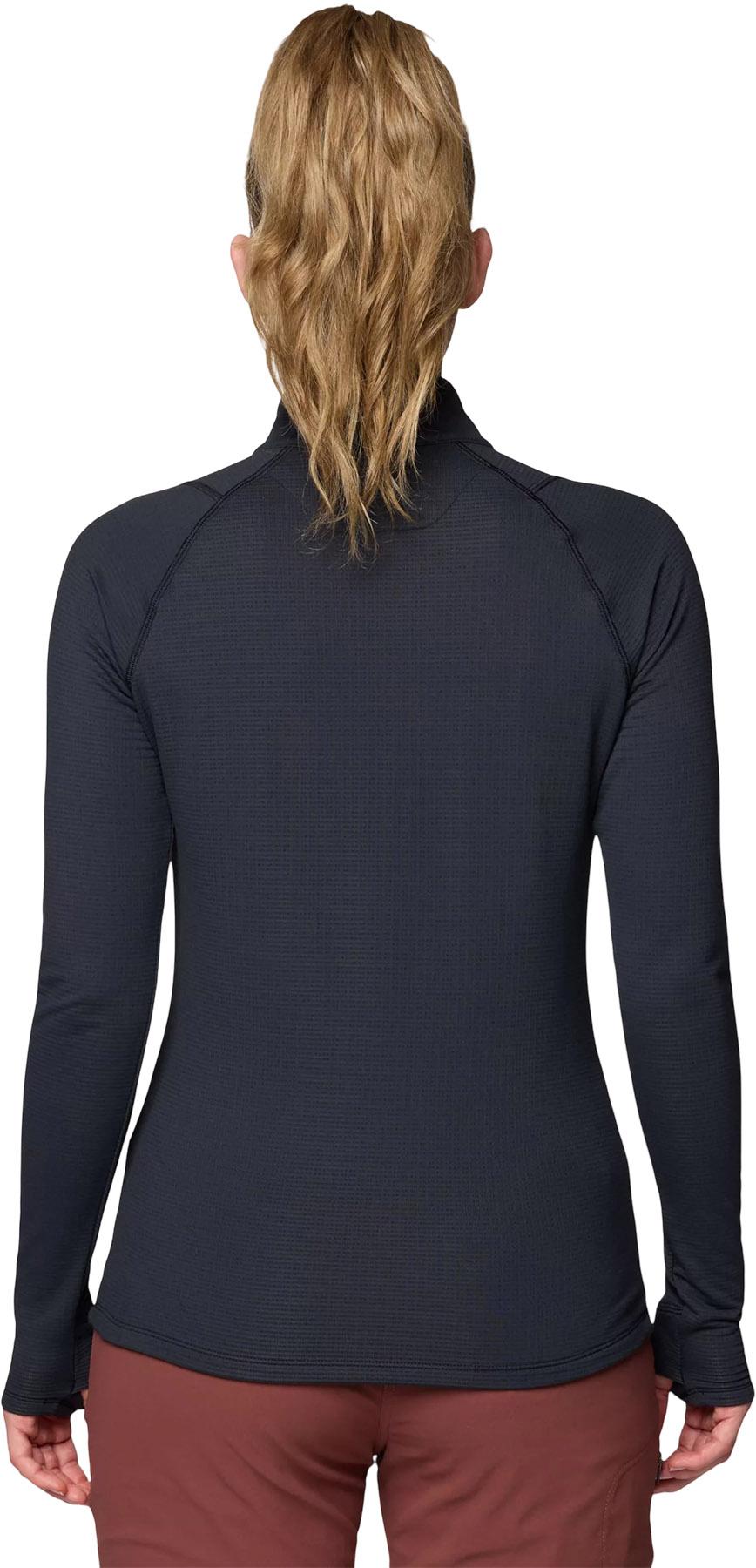 Product gallery image number 2 for product Crater Lake Heavyweight Half Zip Base Layer Top - Women's