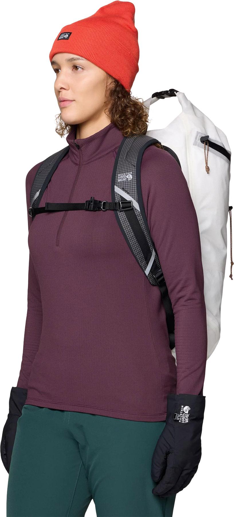 Product gallery image number 3 for product Crater Lake Heavyweight Half Zip Base Layer Top - Women's