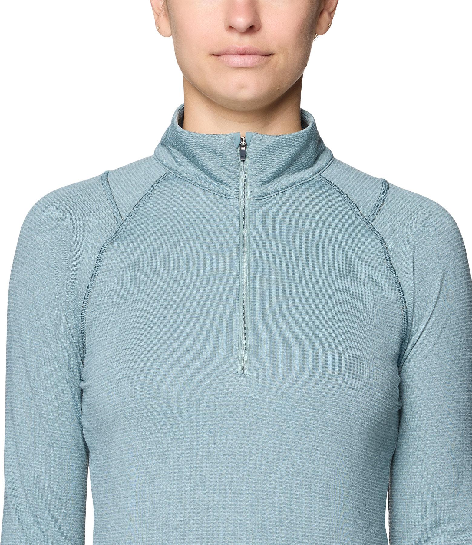 Product gallery image number 7 for product Crater Lake Heavyweight Half Zip Base Layer Top - Women's