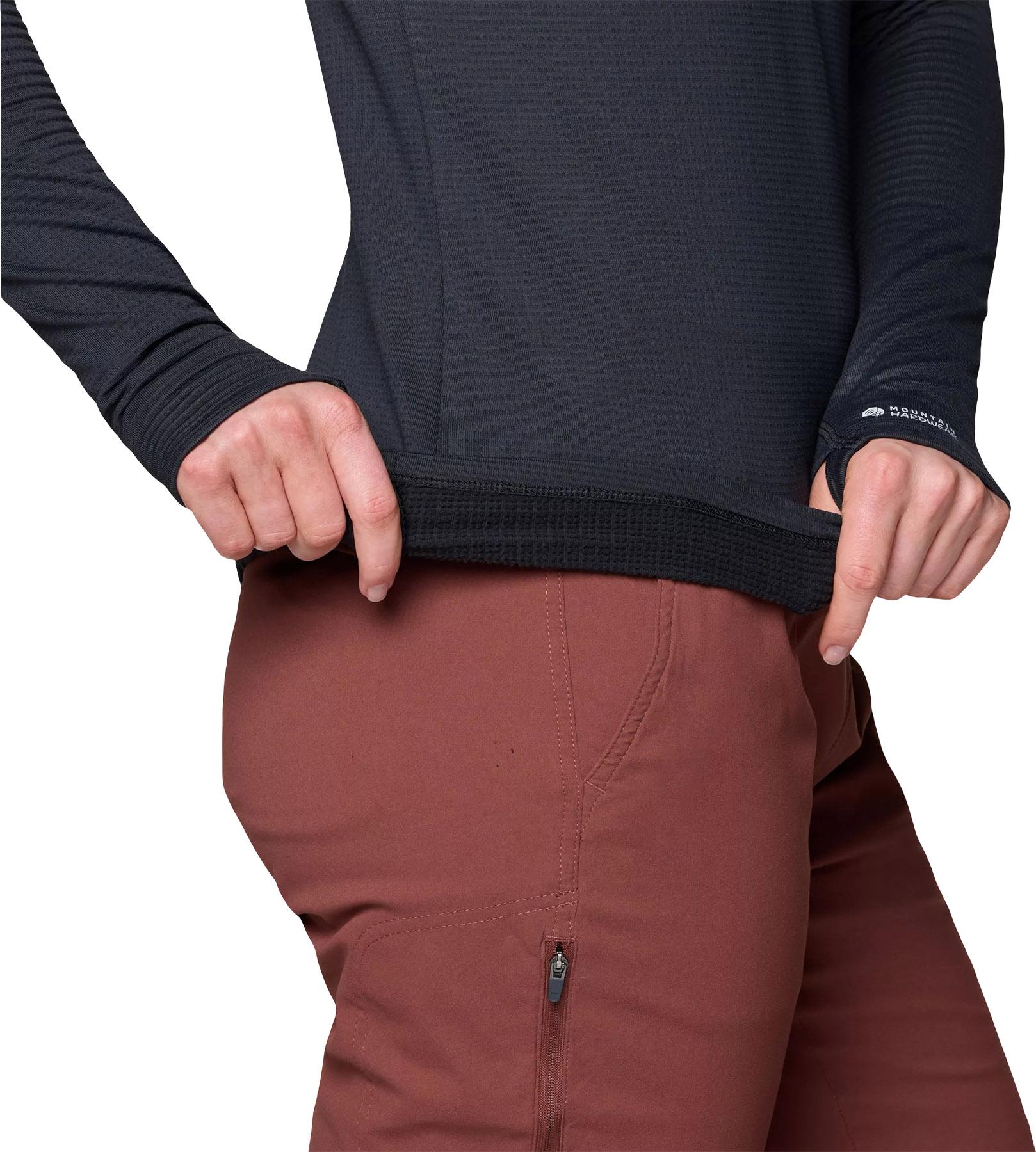 Product gallery image number 3 for product Crater Lake Heavyweight Half Zip Base Layer Top - Women's