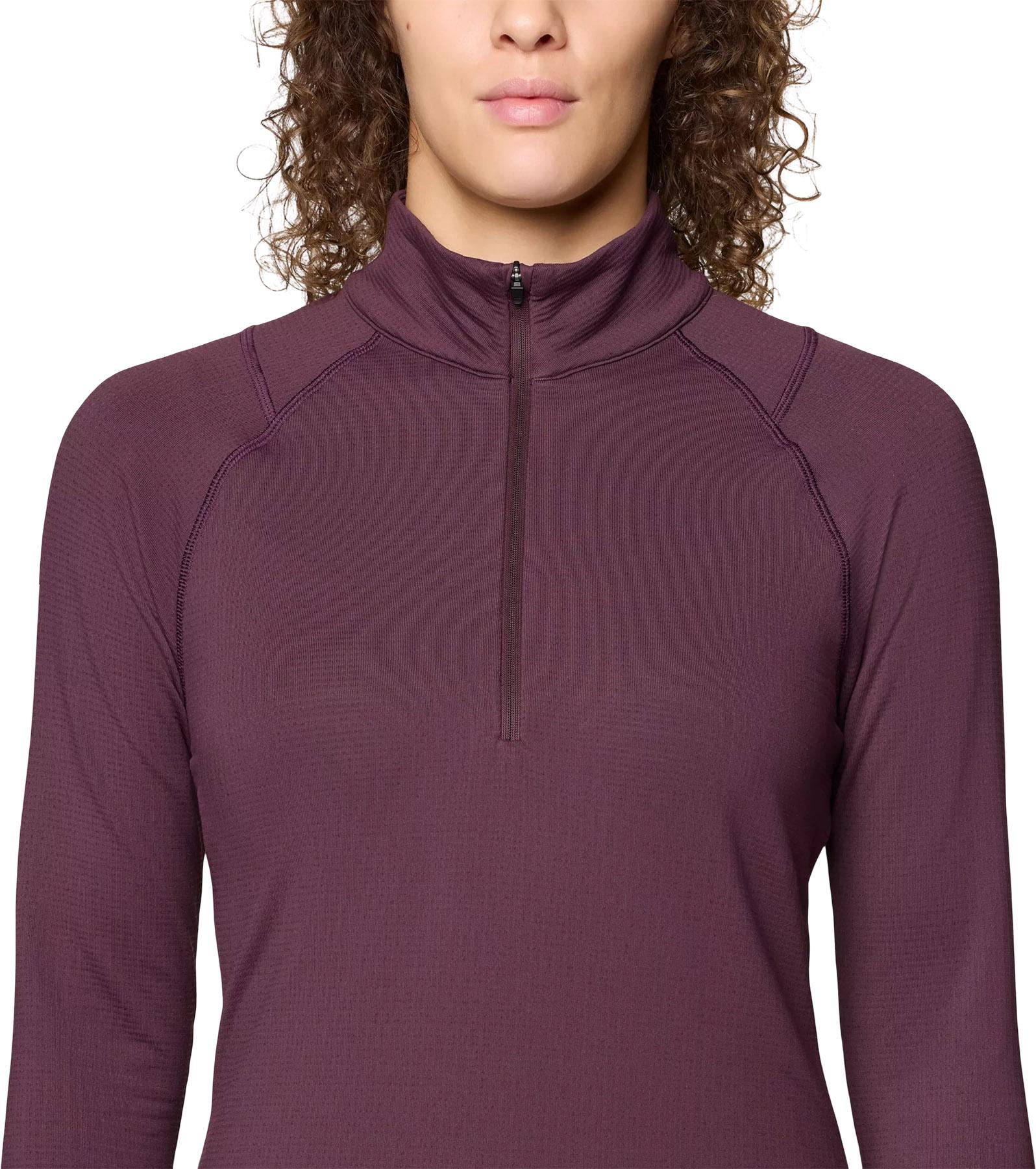Product gallery image number 5 for product Crater Lake Heavyweight Half Zip Base Layer Top - Women's
