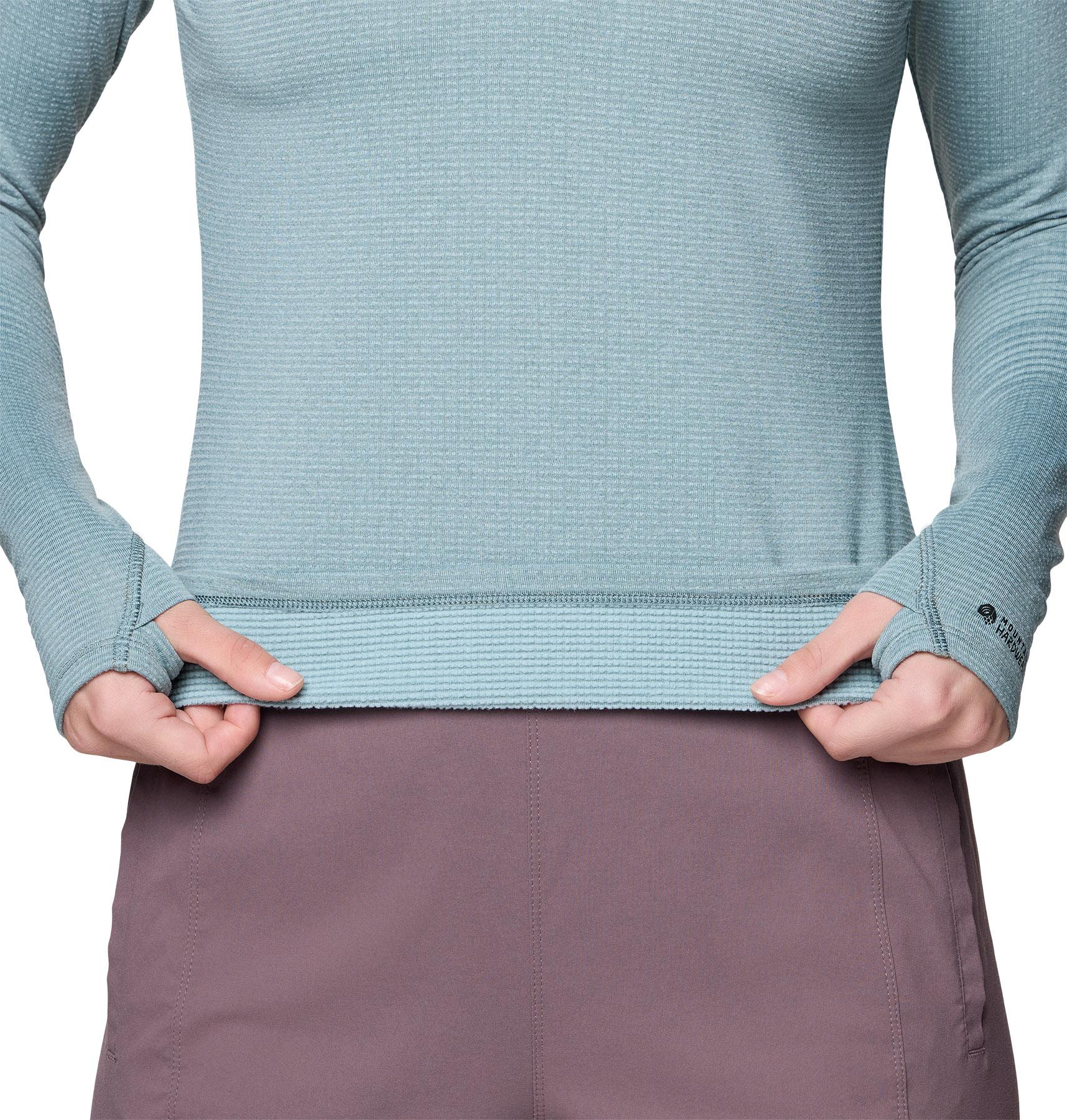 Product gallery image number 3 for product Crater Lake Heavyweight Half Zip Base Layer Top - Women's