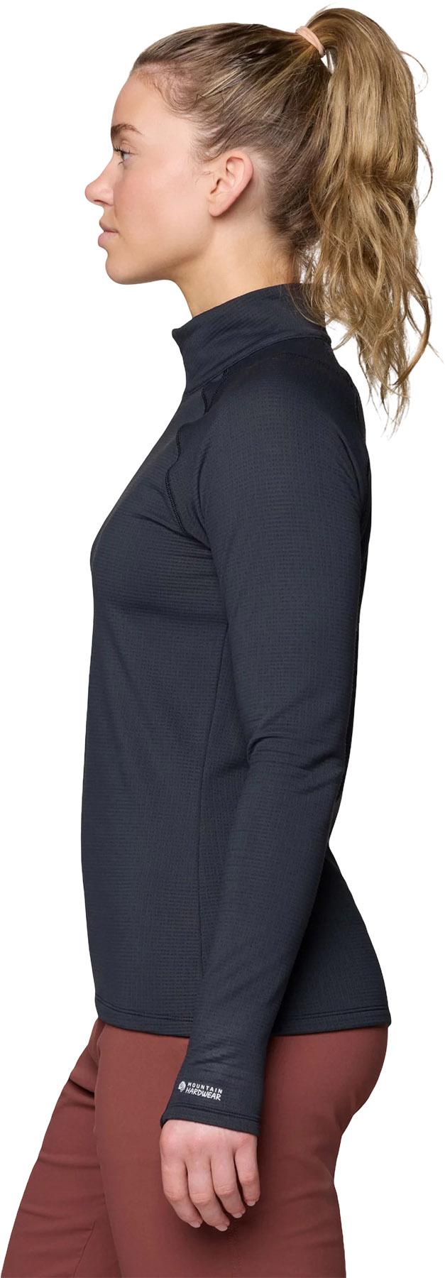 Product gallery image number 5 for product Crater Lake Heavyweight Half Zip Base Layer Top - Women's