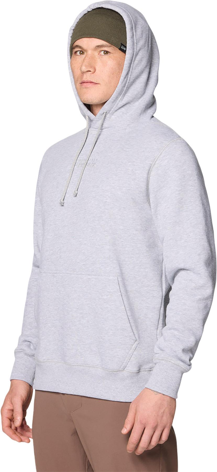 Numéro de l'image de la galerie de produits 4 pour le produit Chandail à capuchon avec logo centre MHW - Homme