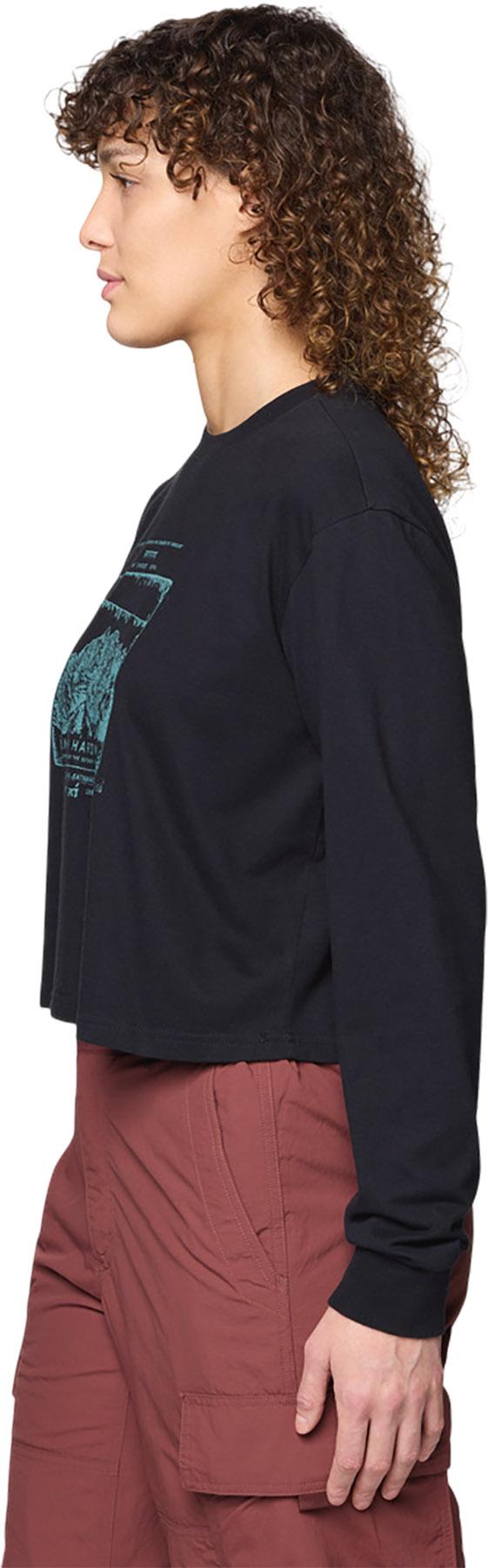 Product gallery image number 4 for product In The Mountains Boxy Crop Long Sleeve T-Shirt - Women's