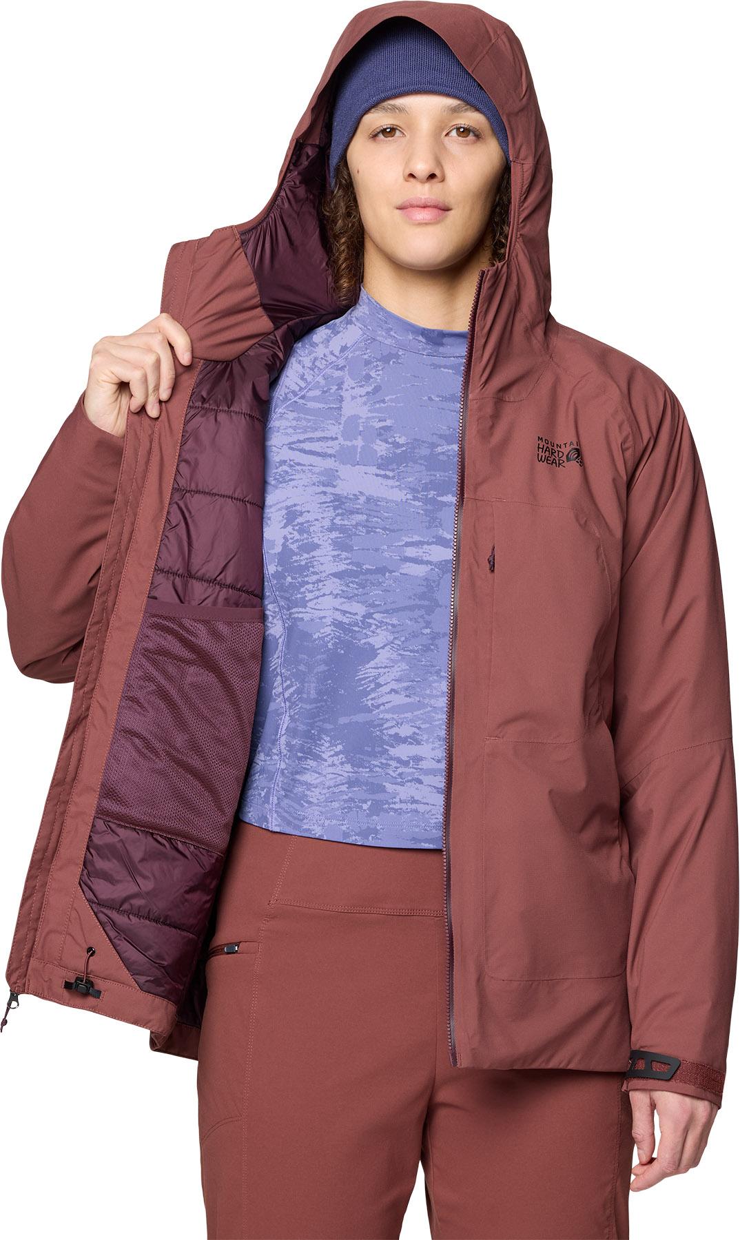 Numéro de l'image de la galerie de produits 10 pour le produit Manteau de pluie isolé Stretch Ozonic - Femme