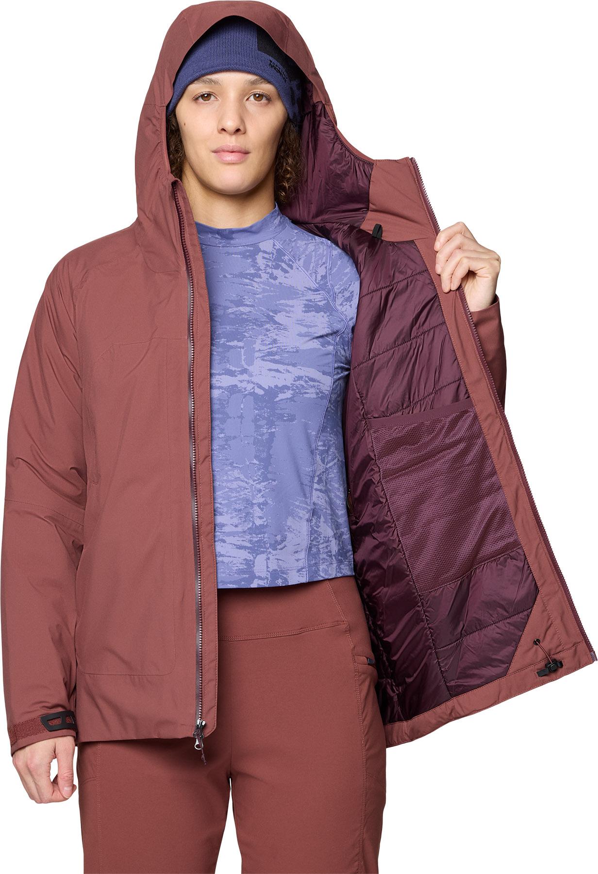 Numéro de l'image de la galerie de produits 7 pour le produit Manteau de pluie isolé Stretch Ozonic - Femme