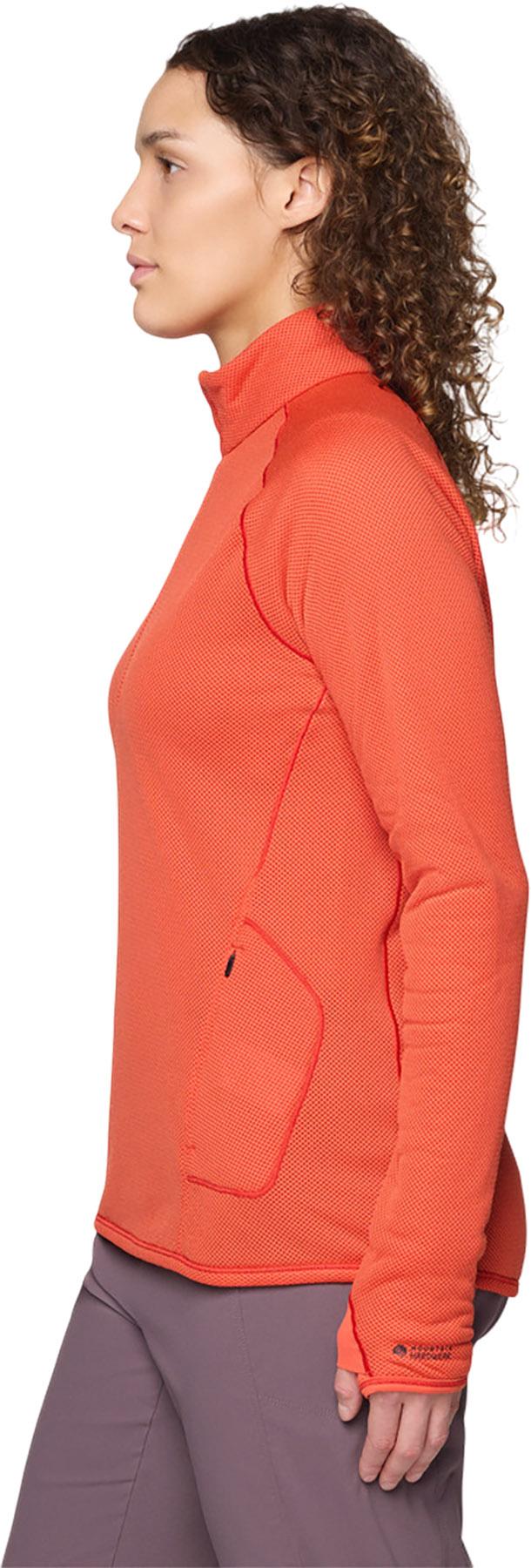 Product gallery image number 3 for product Chandail à demi-glissière Airmesh - Femme