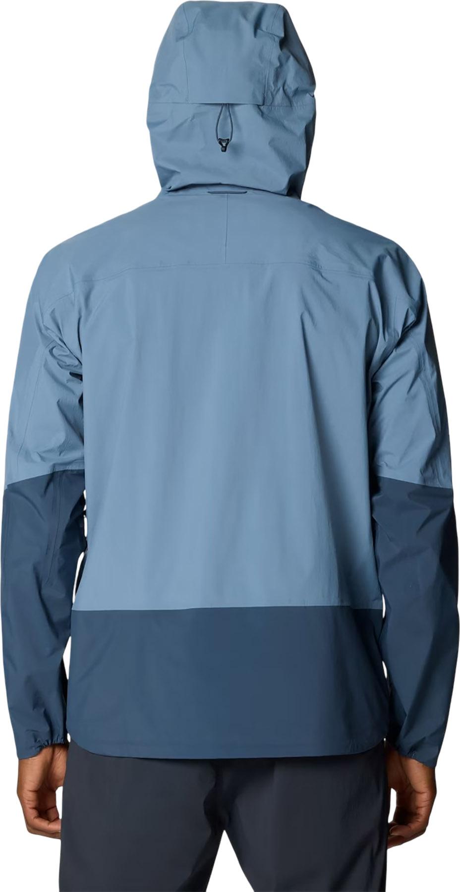 Product gallery image number 10 for product Cloud Cipher Hooded Rain Jacket - Men's