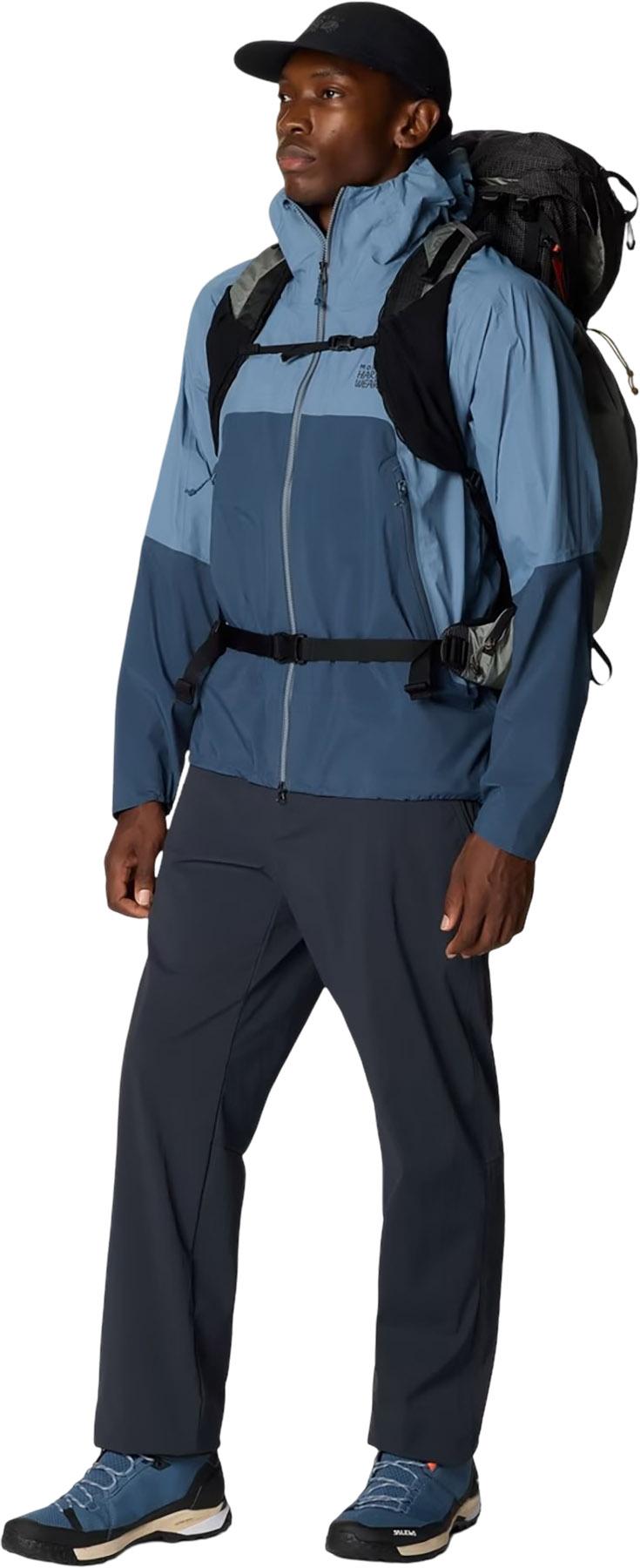 Product gallery image number 11 for product Cloud Cipher Hooded Rain Jacket - Men's