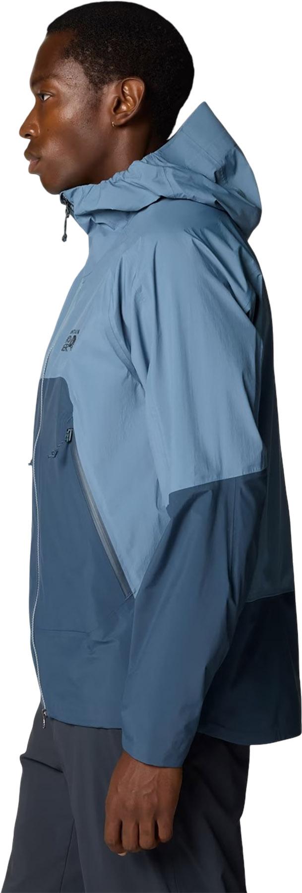 Product gallery image number 9 for product Cloud Cipher Hooded Rain Jacket - Men's