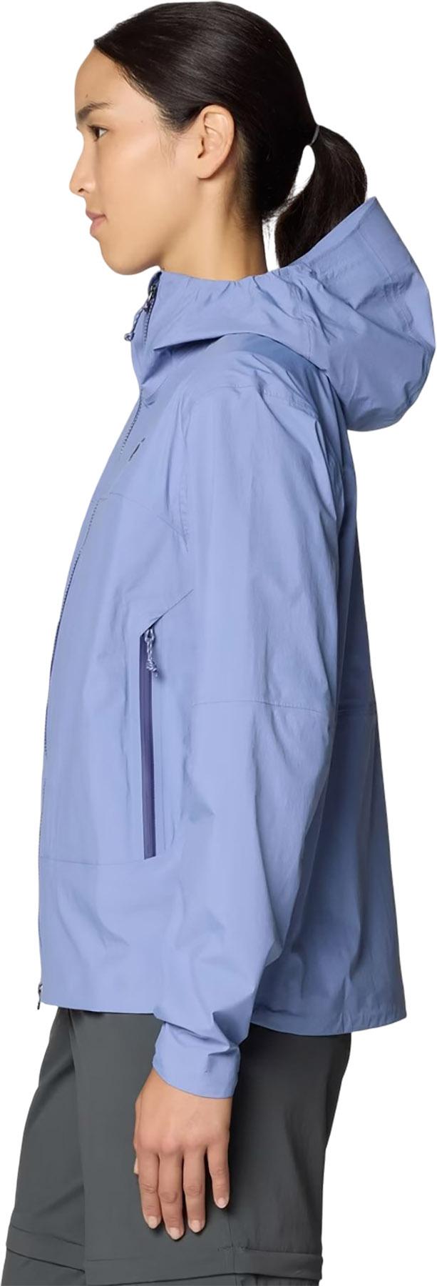 Product gallery image number 6 for product Cloud Cipher Hooded Rain Jacket - Women's