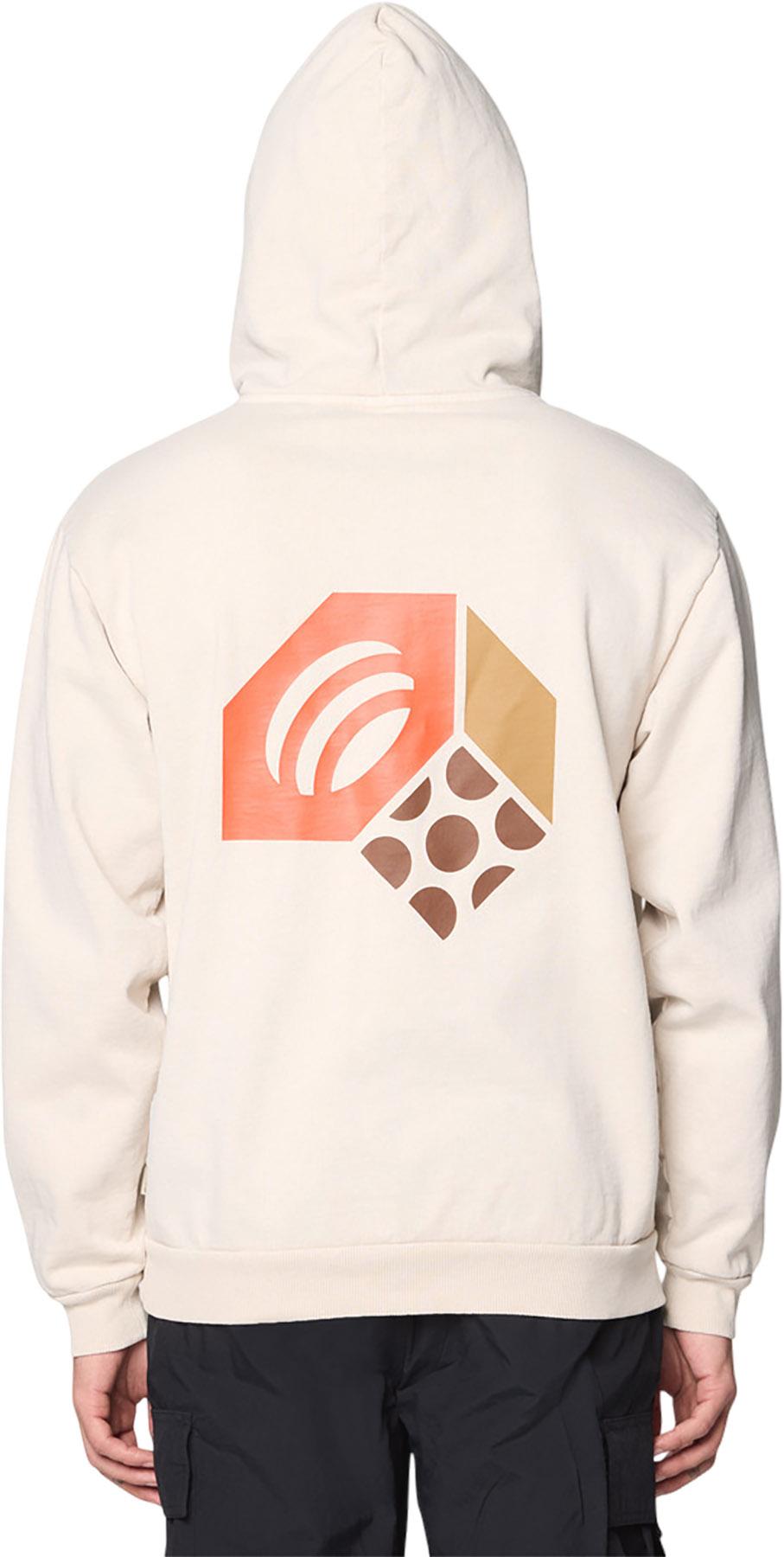 Product gallery image number 2 for product Tri-Color Logo Garment Dyed Hoody - Men's