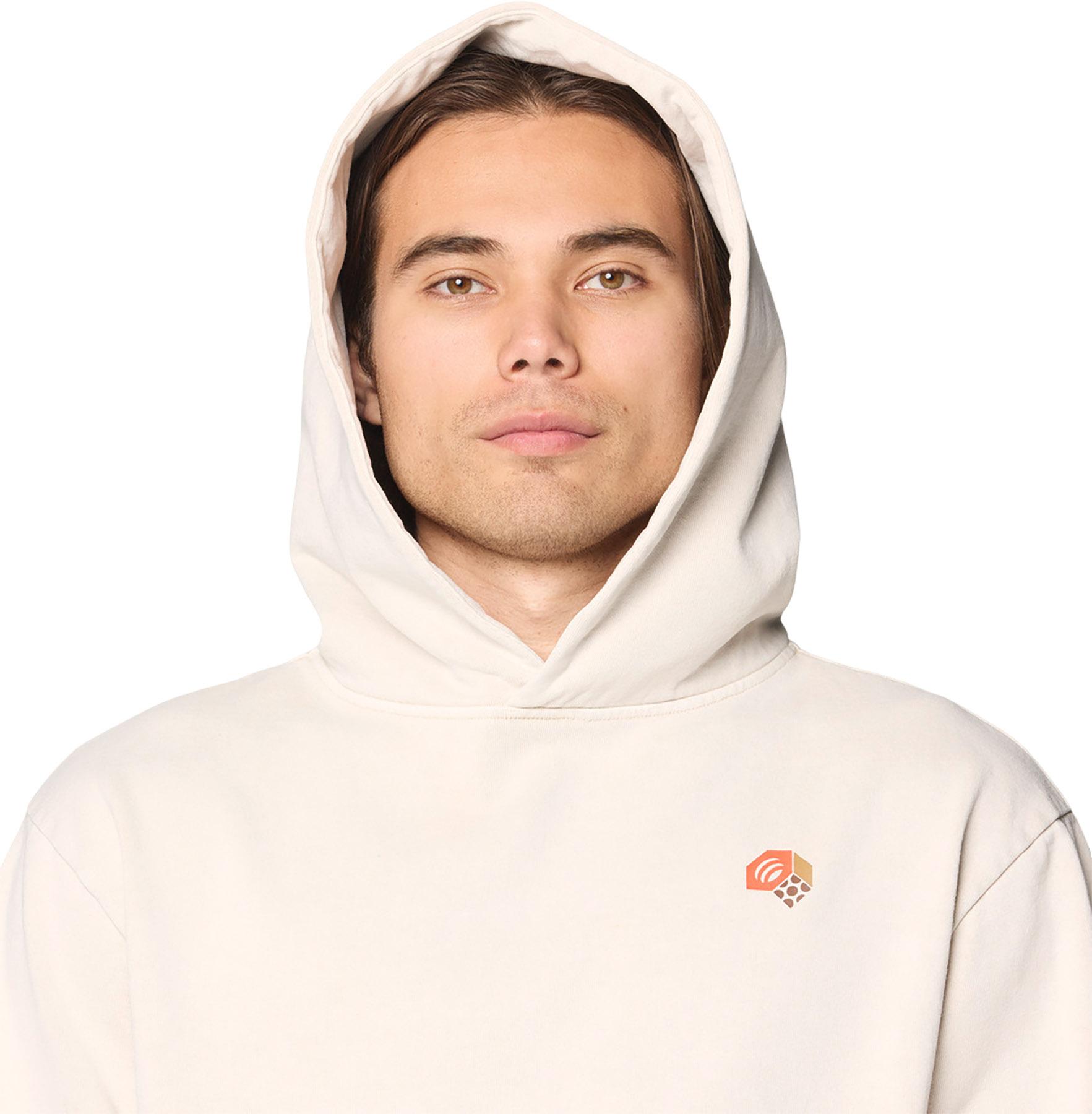 Product gallery image number 1 for product Tri-Color Logo Garment Dyed Hoody - Men's