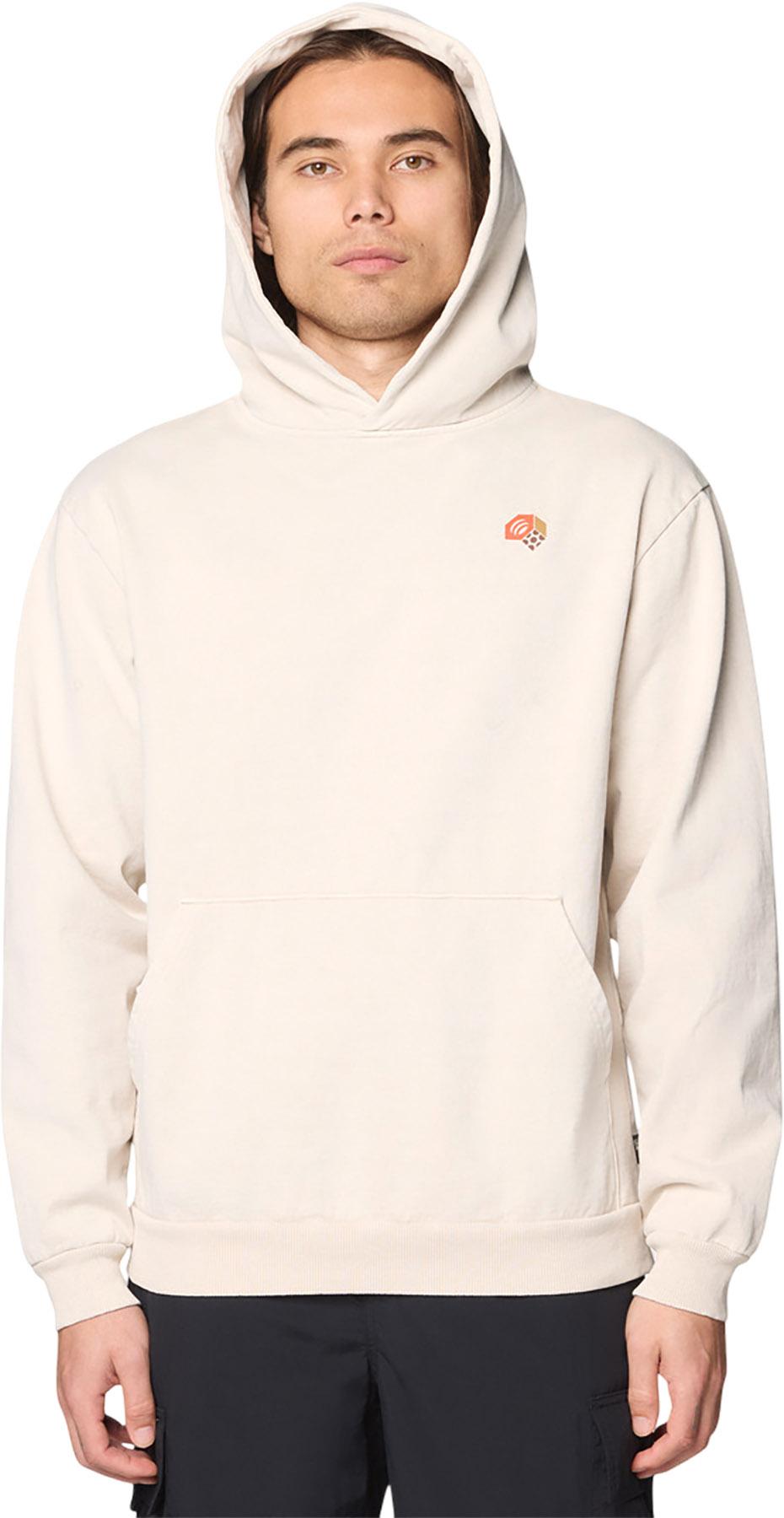 Product image for Tri-Color Logo Garment Dyed Hoody - Men's