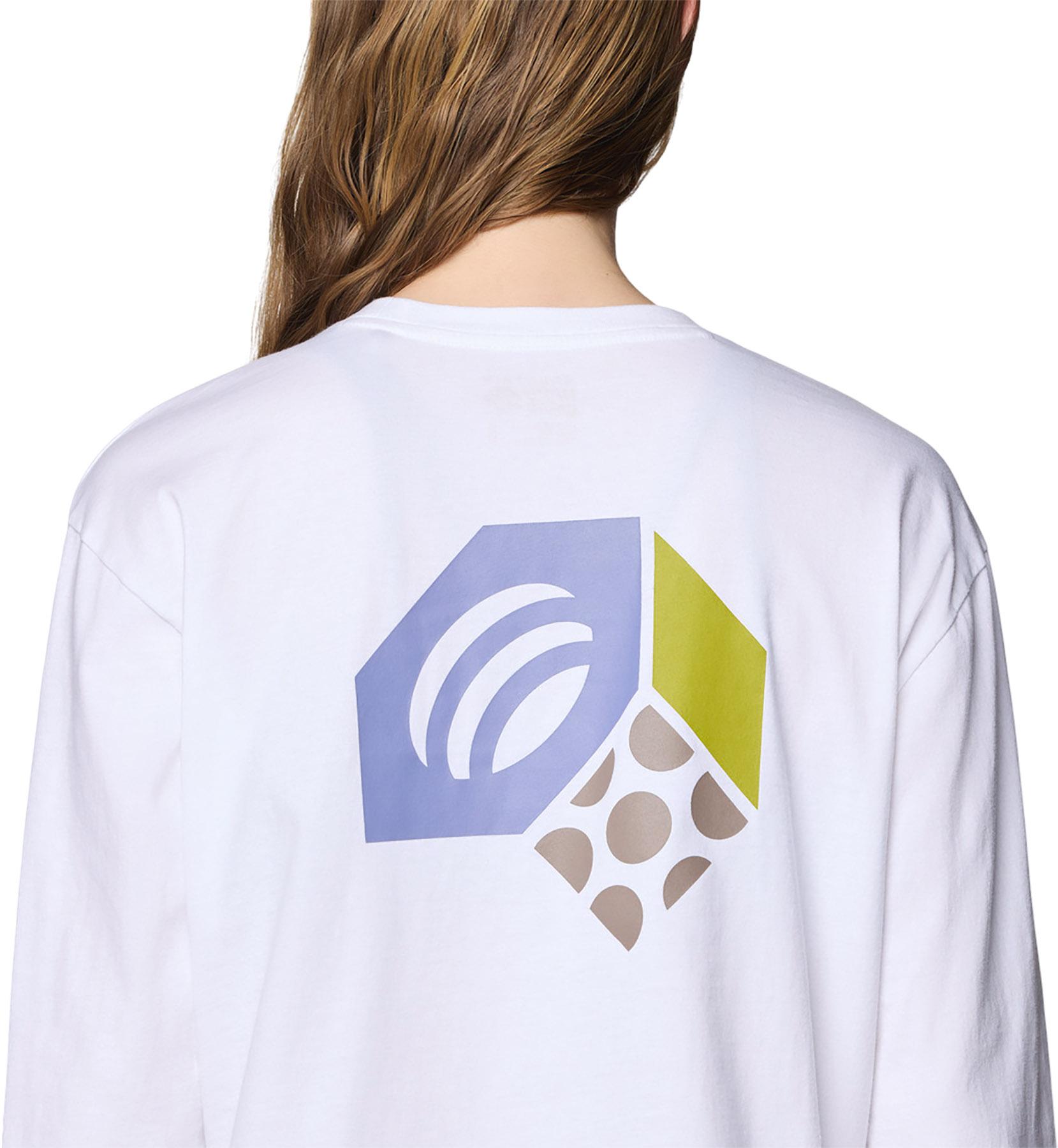 Product gallery image number 2 for product Tri-Color Logo Crop Long Sleeve T-Shirt - Women's