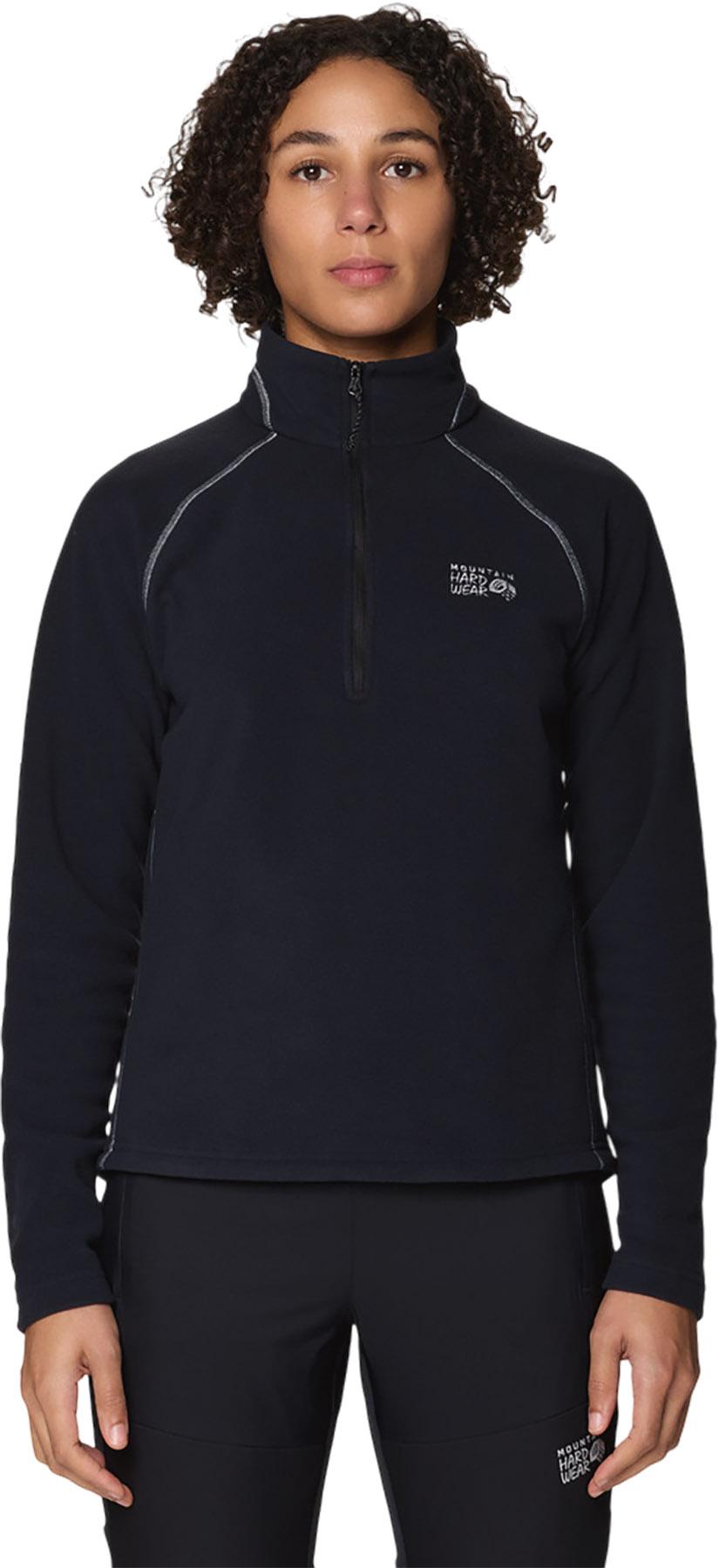 Image de produit pour Manteau à glissière 1/4 Microchill - Femme