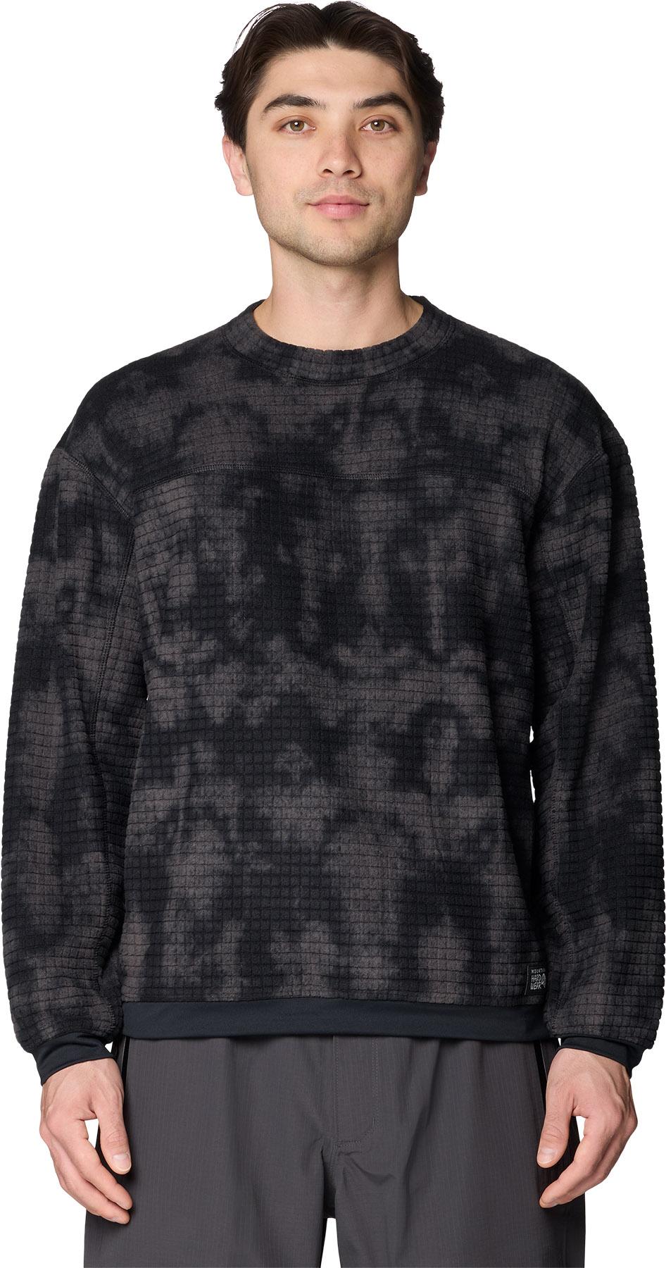 Product gallery image number 4 for product Summit Grid Big Grid Crew Neck Fleece Pullover - Men's