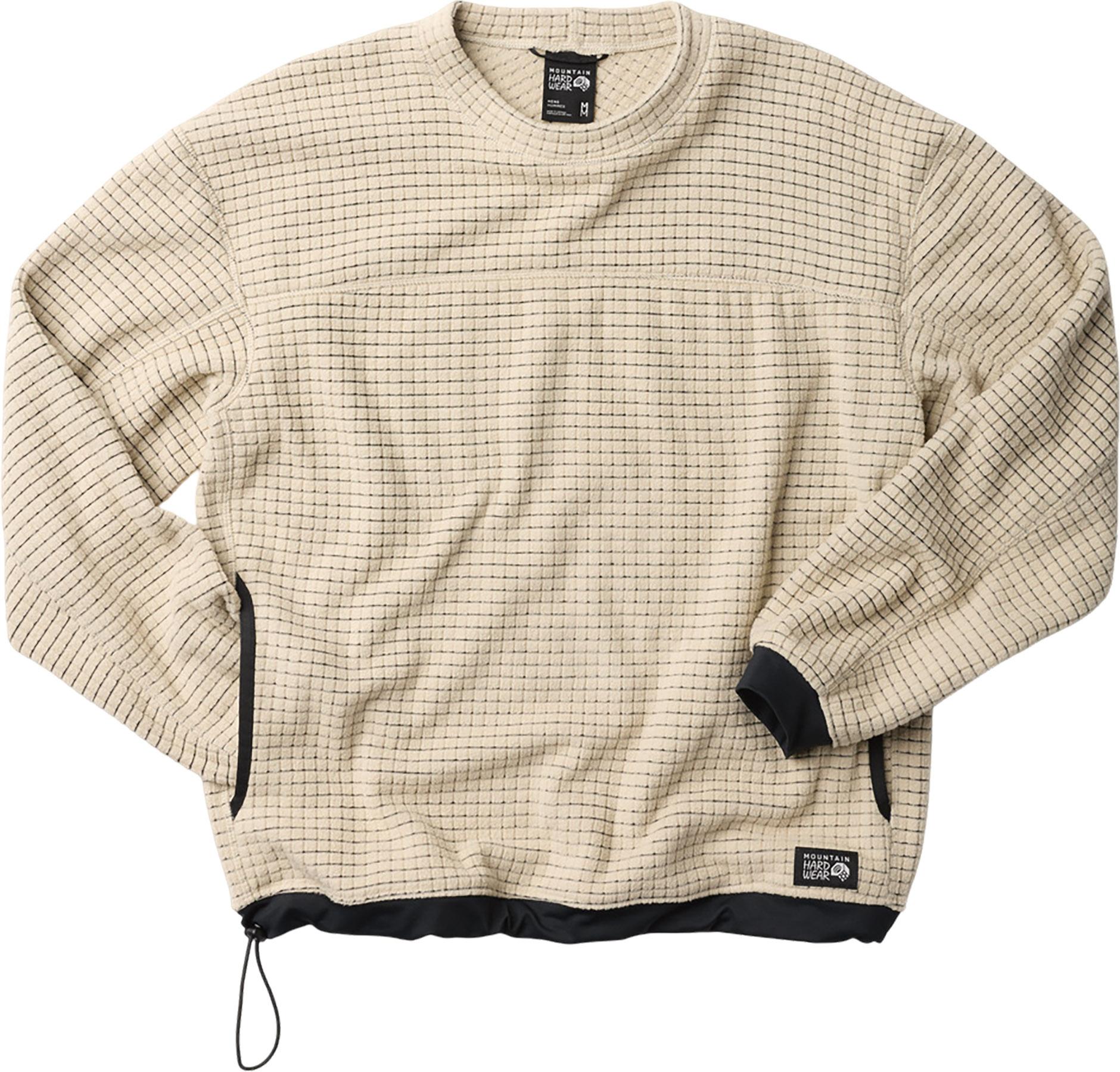 Product image for Summit Grid Big Grid Crew Neck Fleece Pullover - Men's