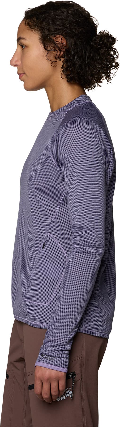 Product gallery image number 7 for product AirMesh Long Sleeve Crew Neck Top - Women's