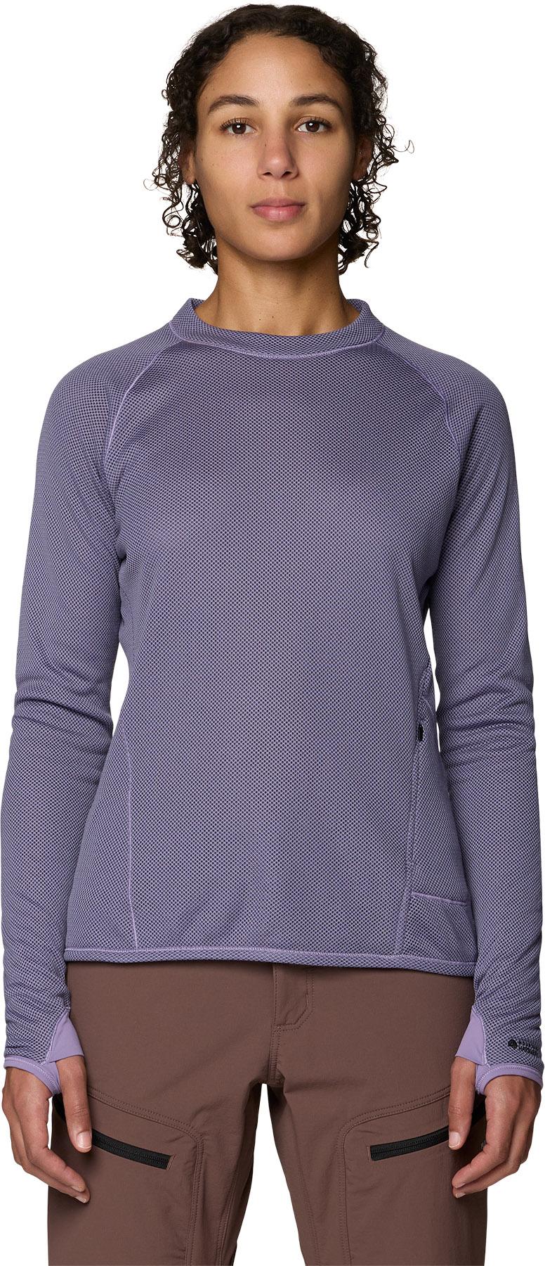Product image for AirMesh Long Sleeve Crew Neck Top - Women's