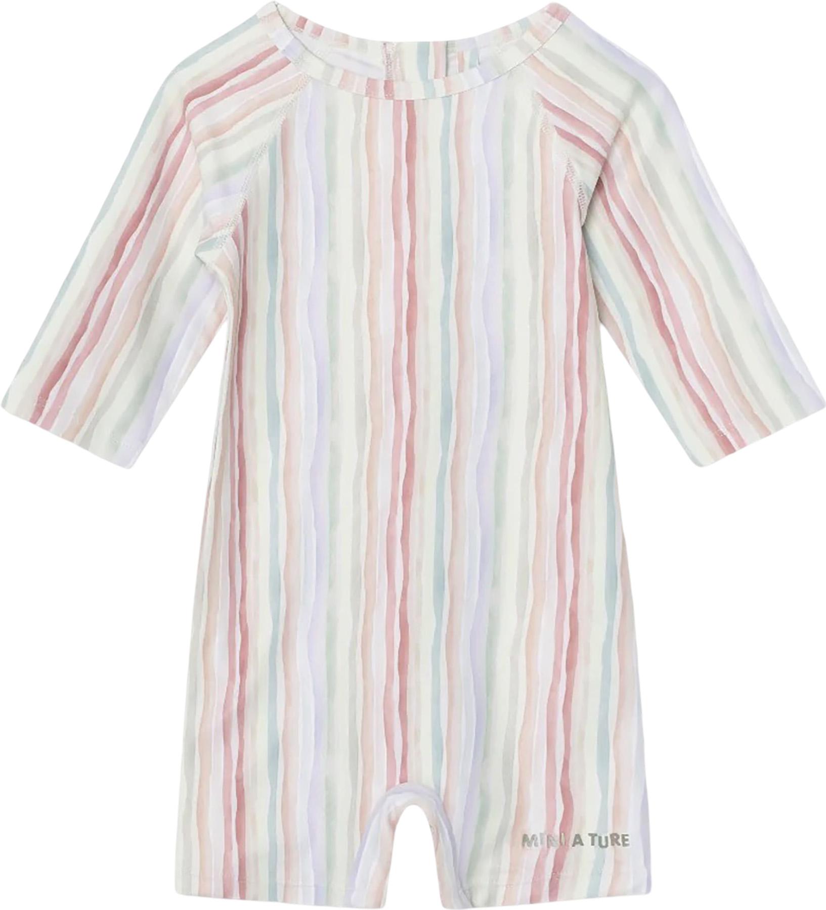 Image de produit pour Maillot de bain UV imprimé à manches 3/4 Matgoldie GRS - Enfant