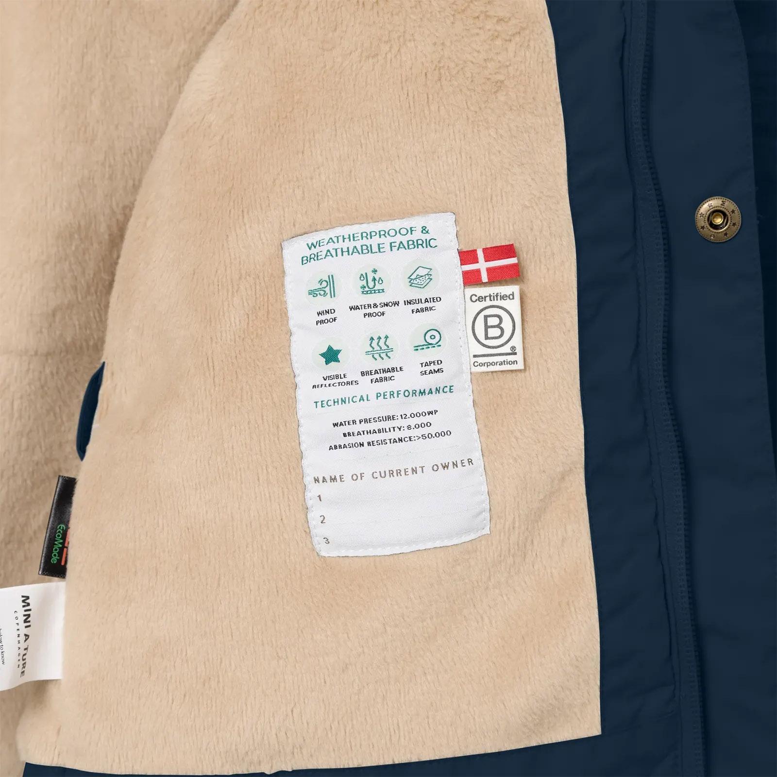 Product gallery image number 4 for product Matwally GRS Fleece Lined Winter Jacket - Kids