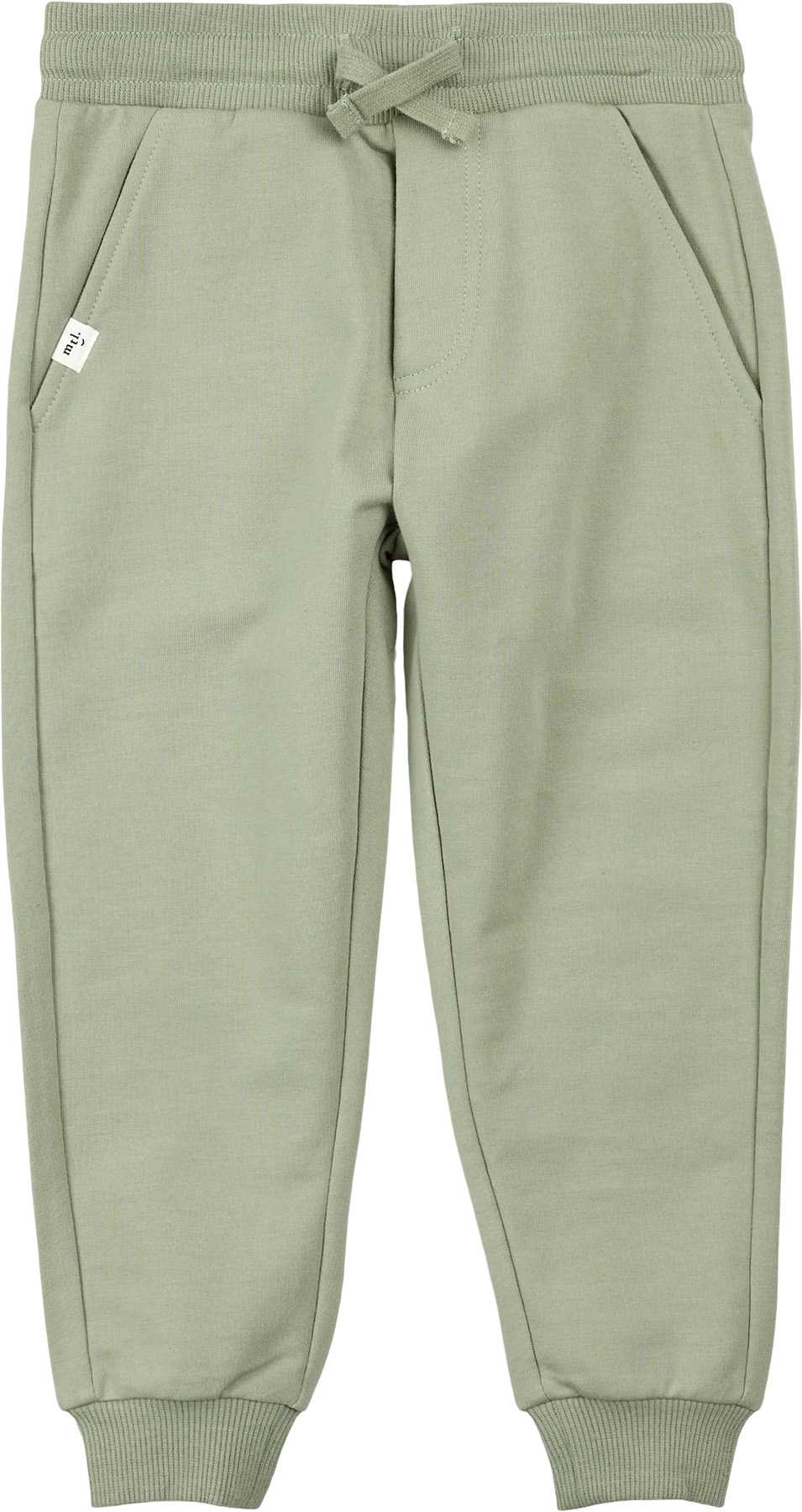 Image de produit pour Pantalon de jogging en molleton Miles Basics Sage - Enfant