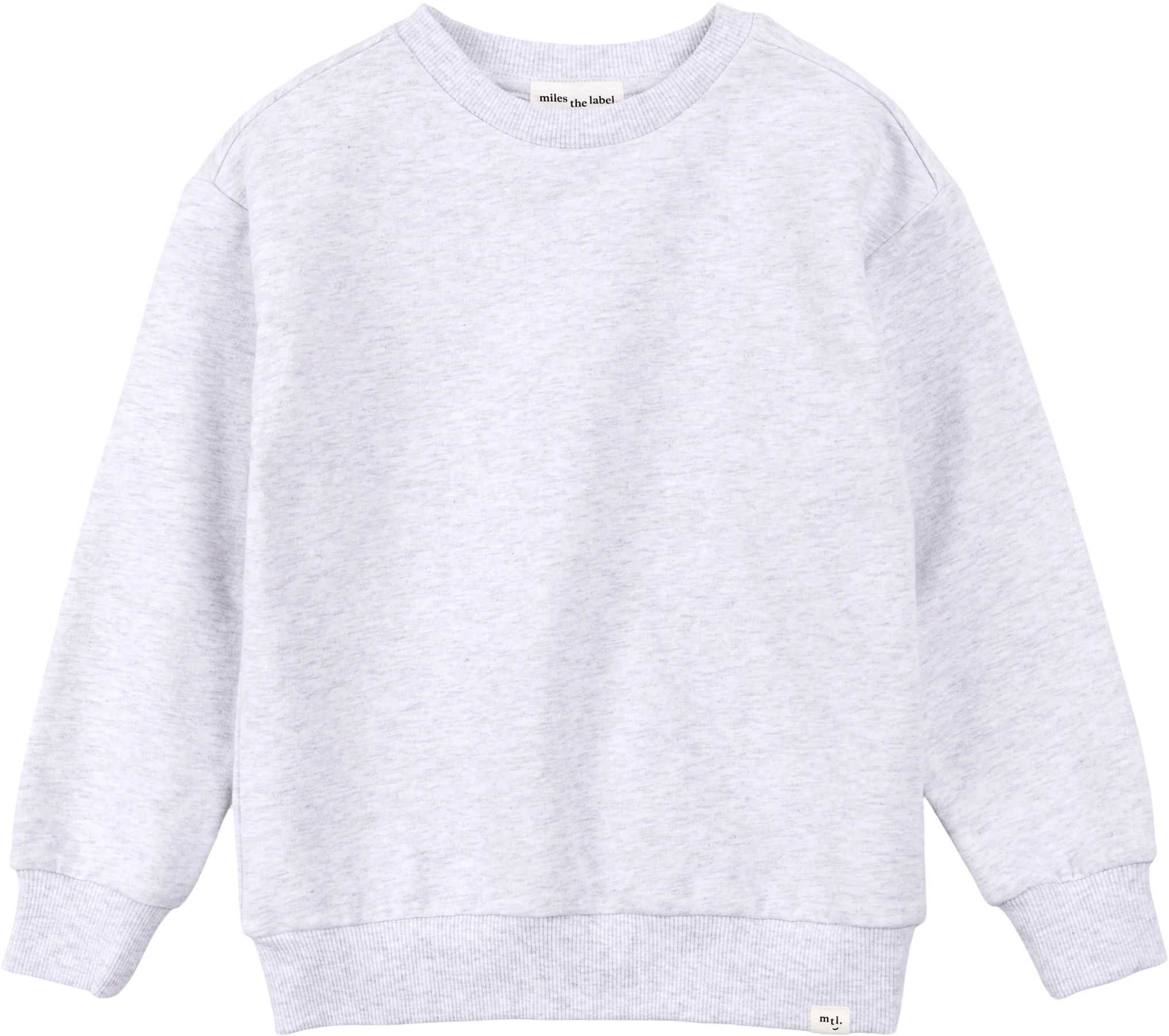 Product image for Miles Basics Light Heather Mix Sweatshirt - Kids